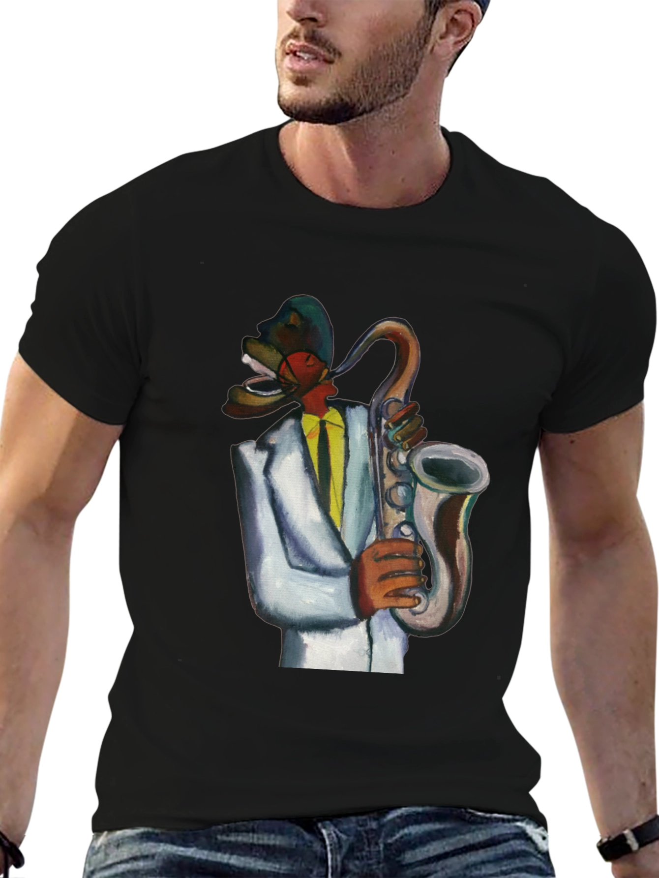 Cool Jazz Musician T-Shirt