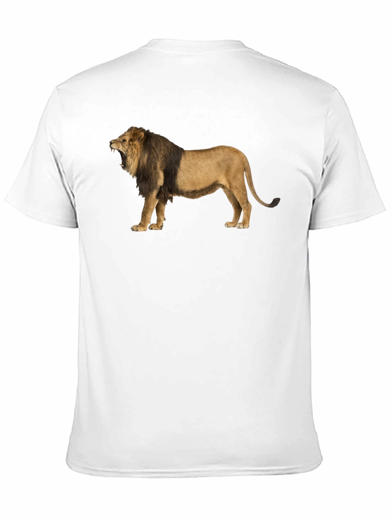 Lion Graphic Tee - Mens Black T-Shirt
