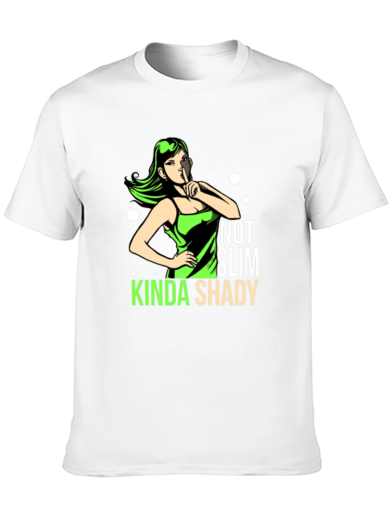 Kinda Shady Graphic T-Shirt - Black