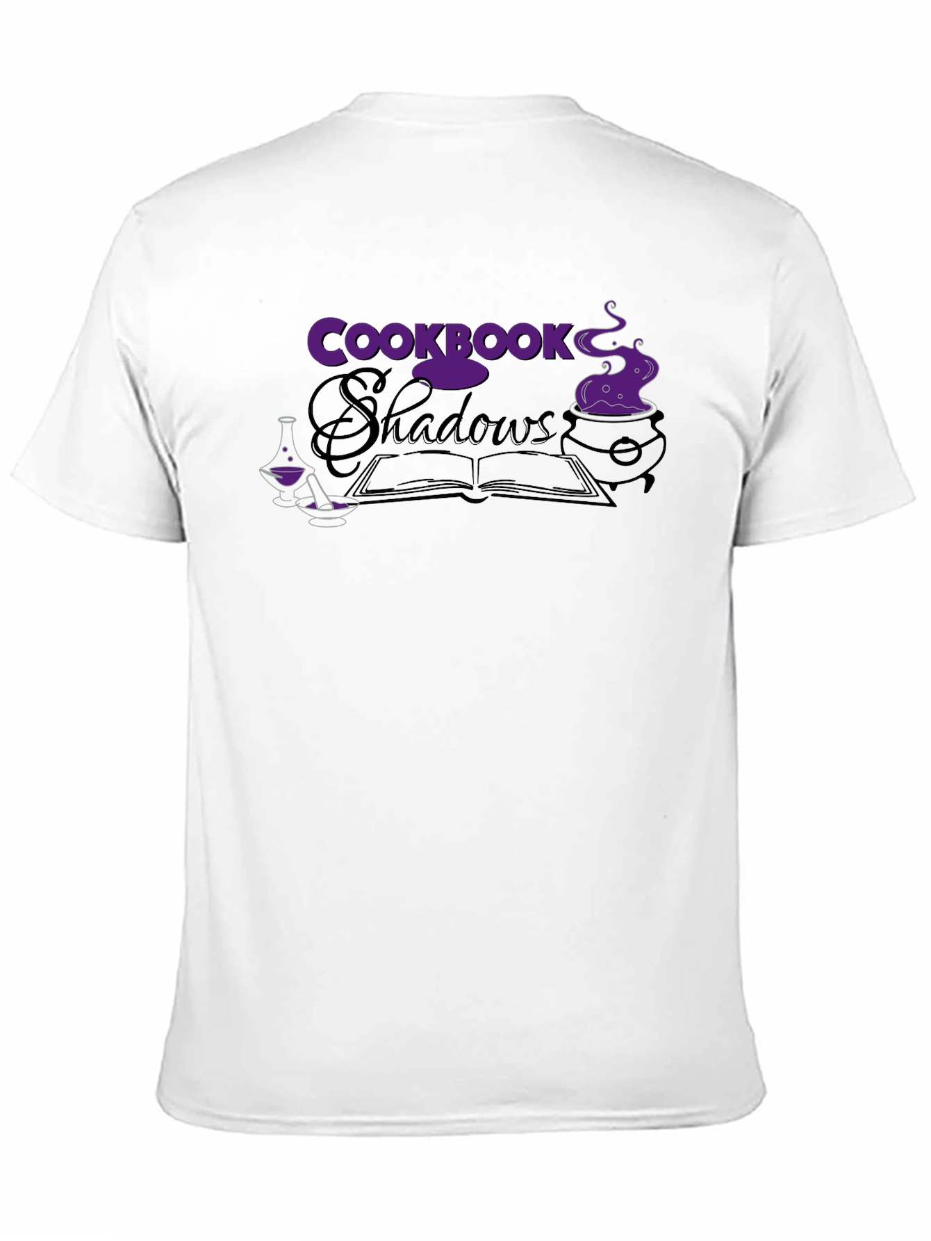 Cookbook Shadows T-Shirt - Gothic Novelty Tee