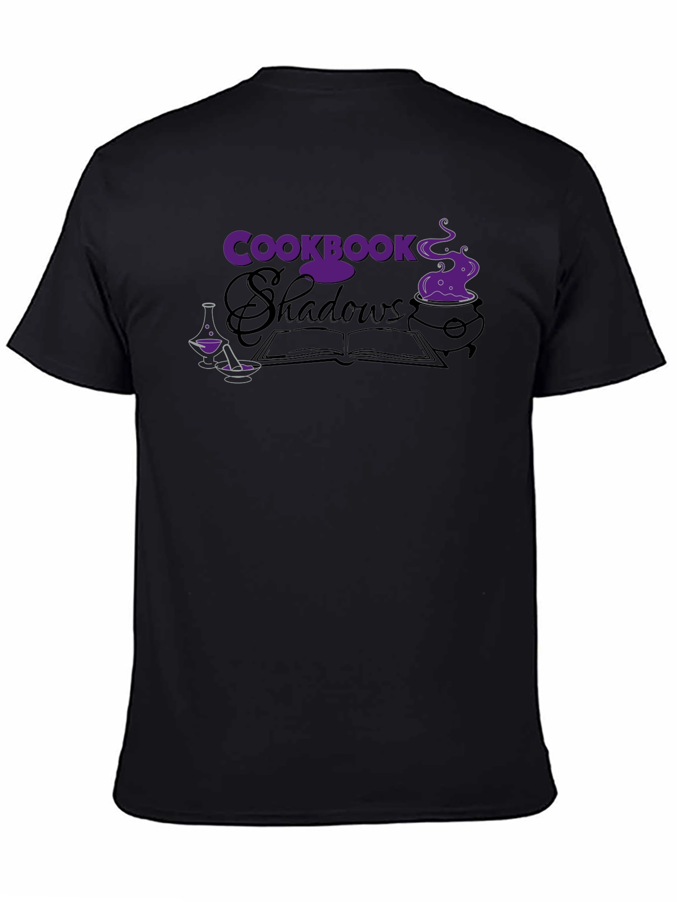 Cookbook Shadows T-Shirt - Gothic Novelty Tee