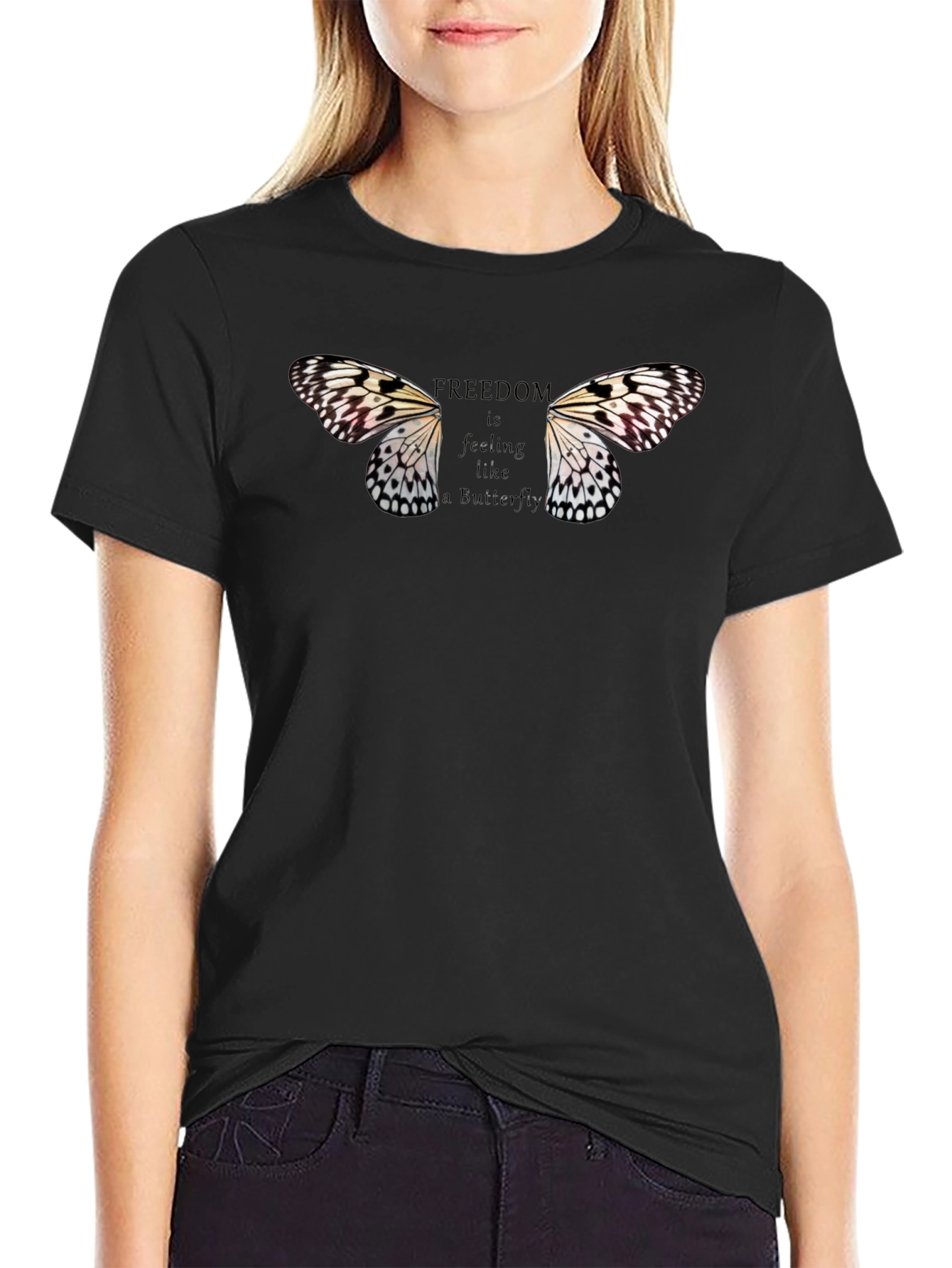 Freedom Butterfly Wing T-Shirt