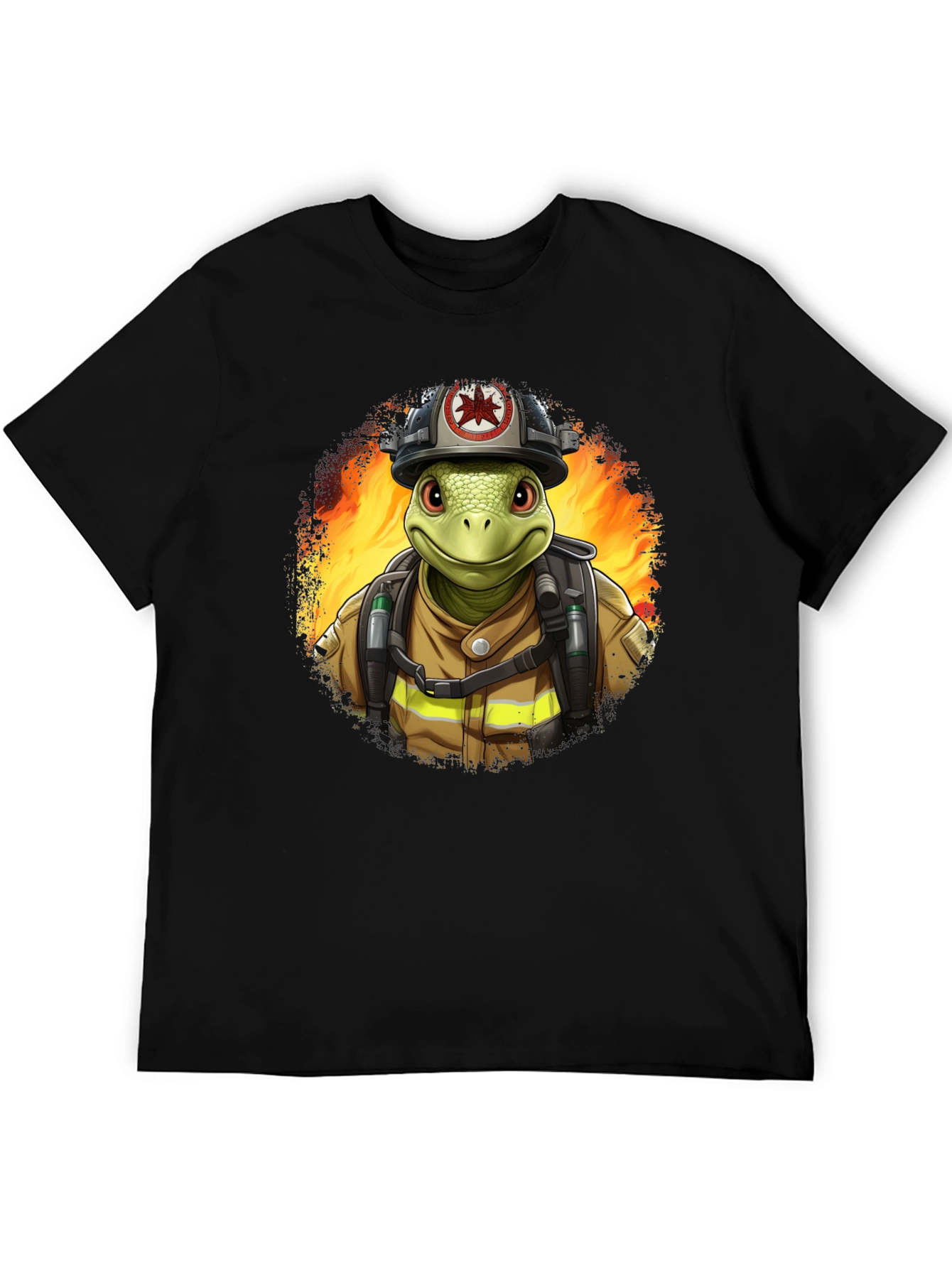 Turtle Firefighter T-Shirt