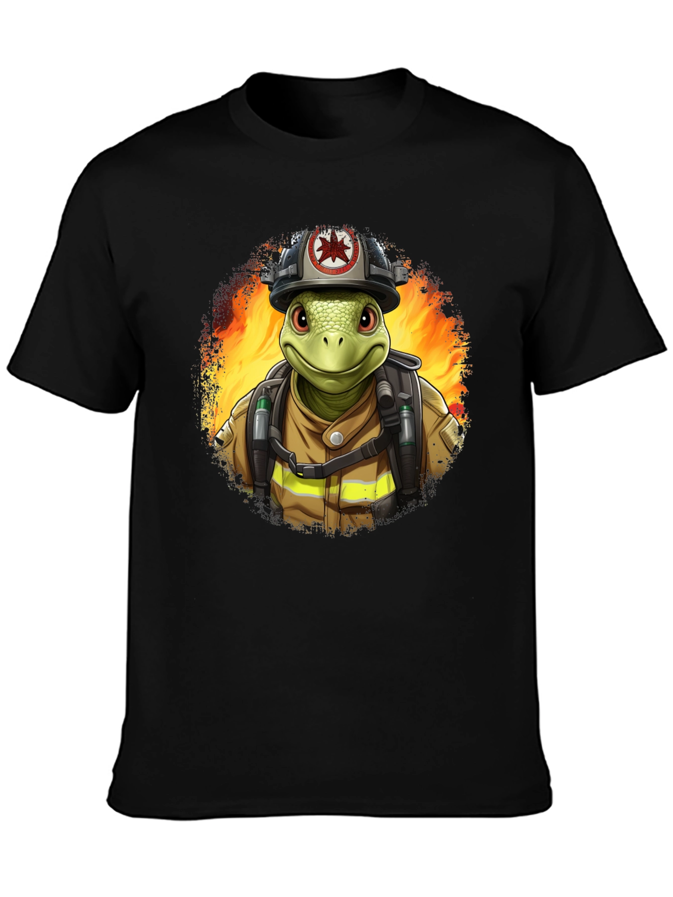 Turtle Firefighter T-Shirt