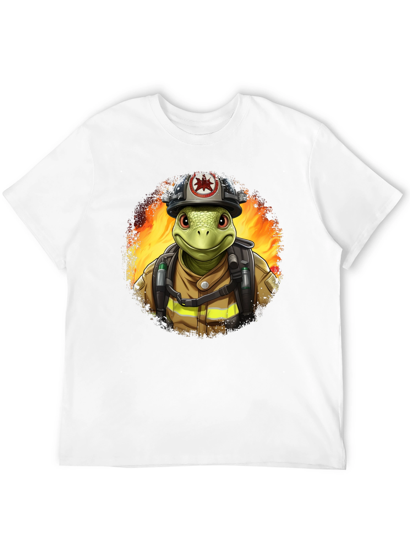 Turtle Firefighter T-Shirt
