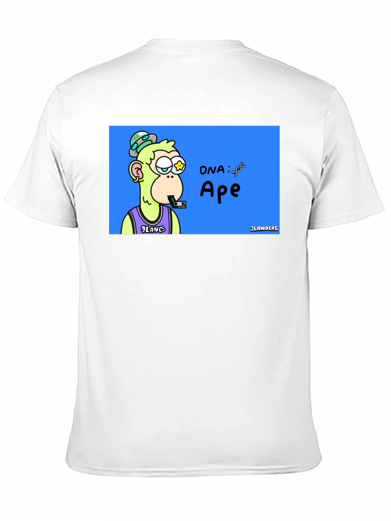Ape DNA Graphic T-Shirt - Unique Design
