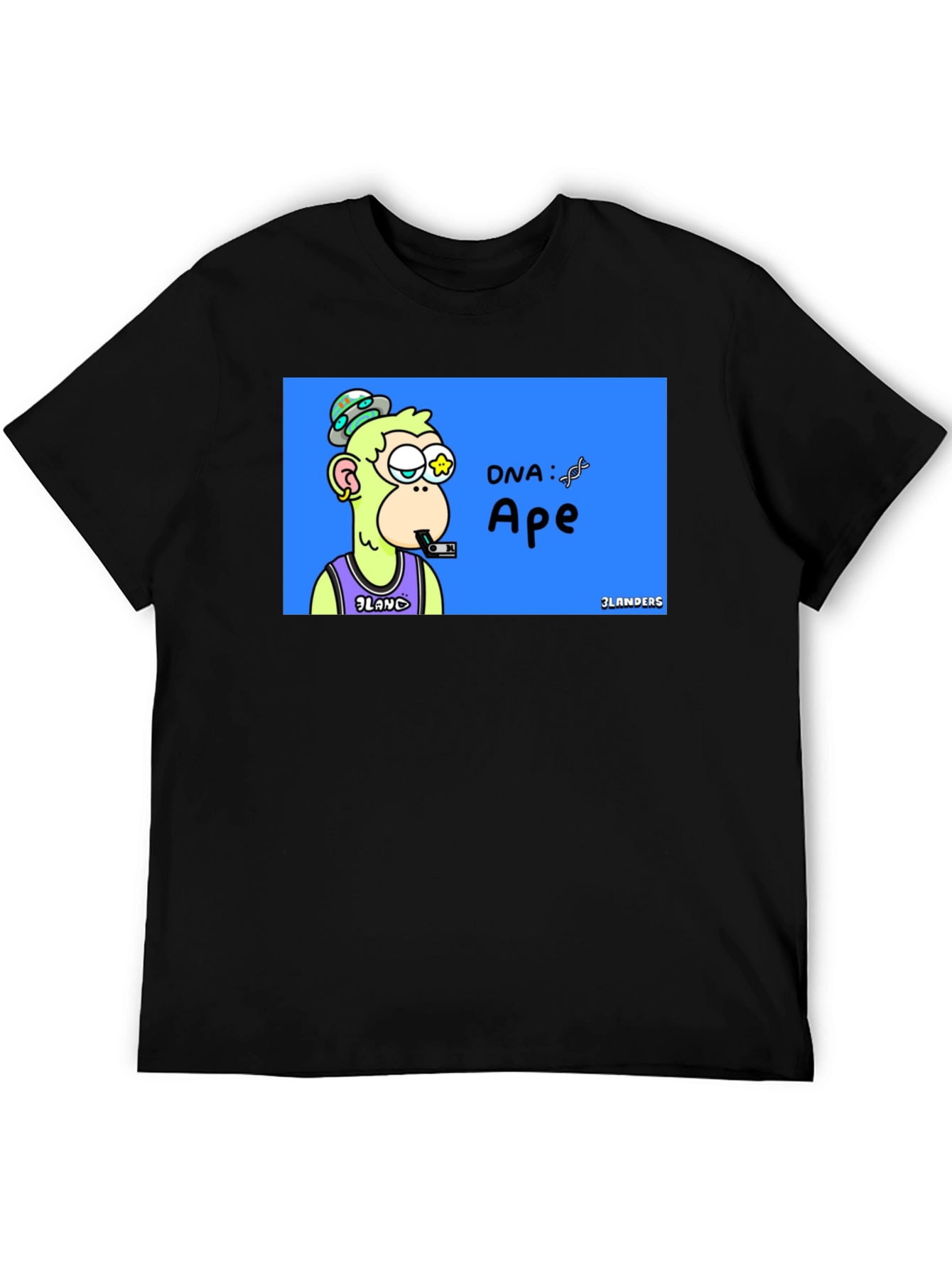 Ape DNA Graphic T-Shirt - Unique Design