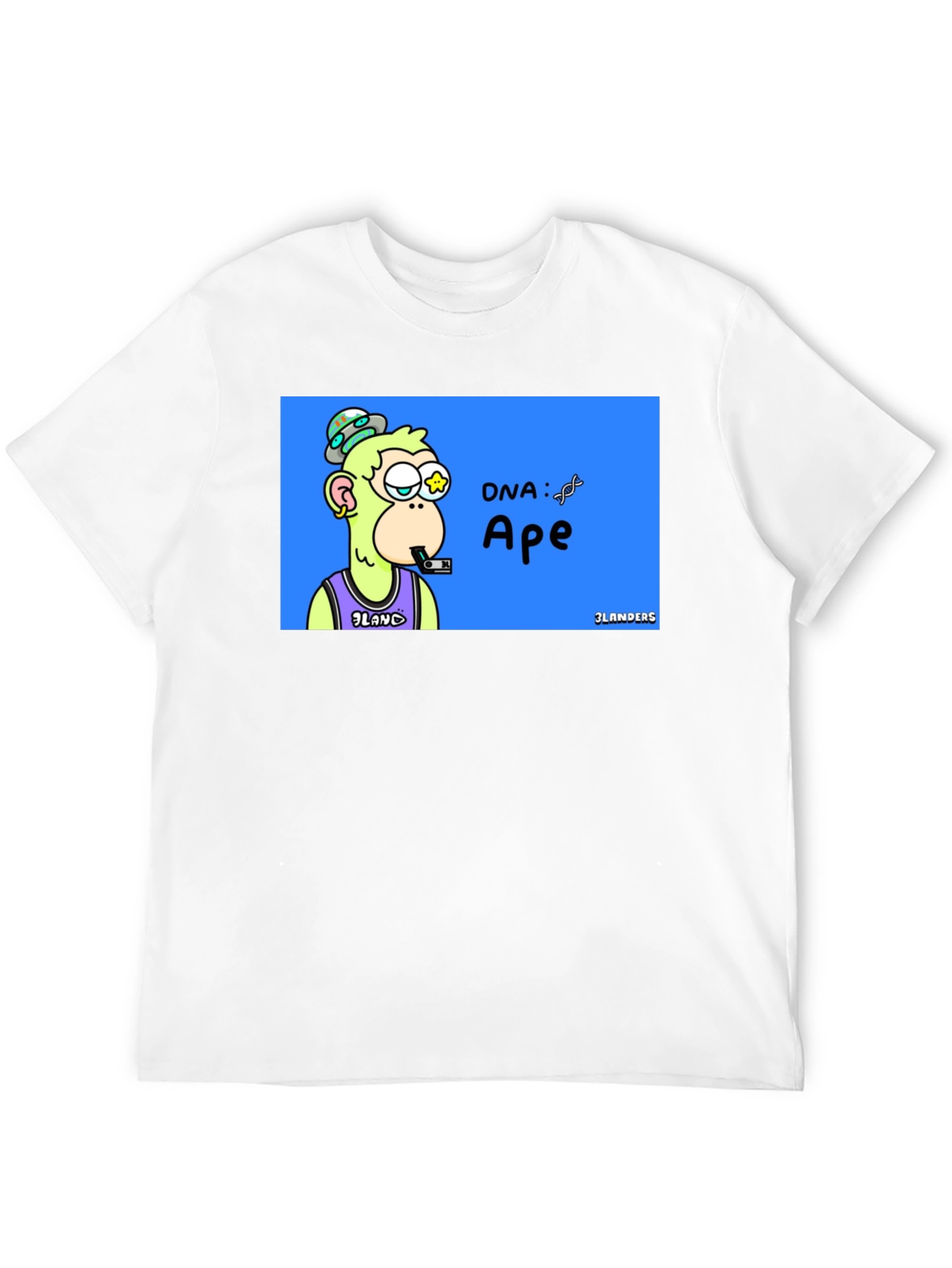 Ape DNA Graphic T-Shirt - Unique Design