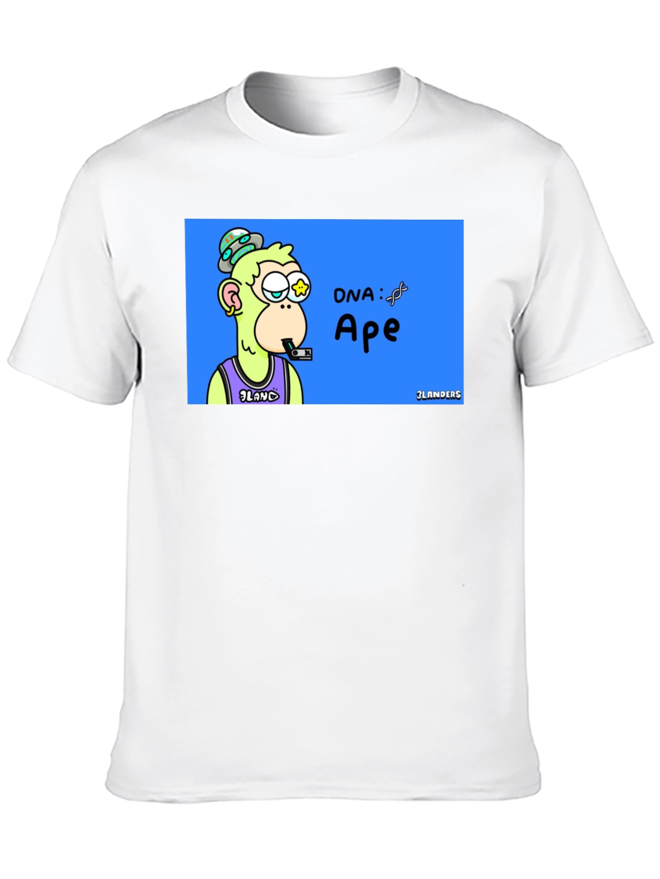Ape DNA Graphic T-Shirt - Unique Design