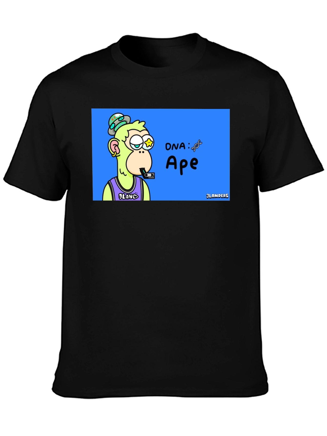 Ape DNA Graphic T-Shirt - Unique Design