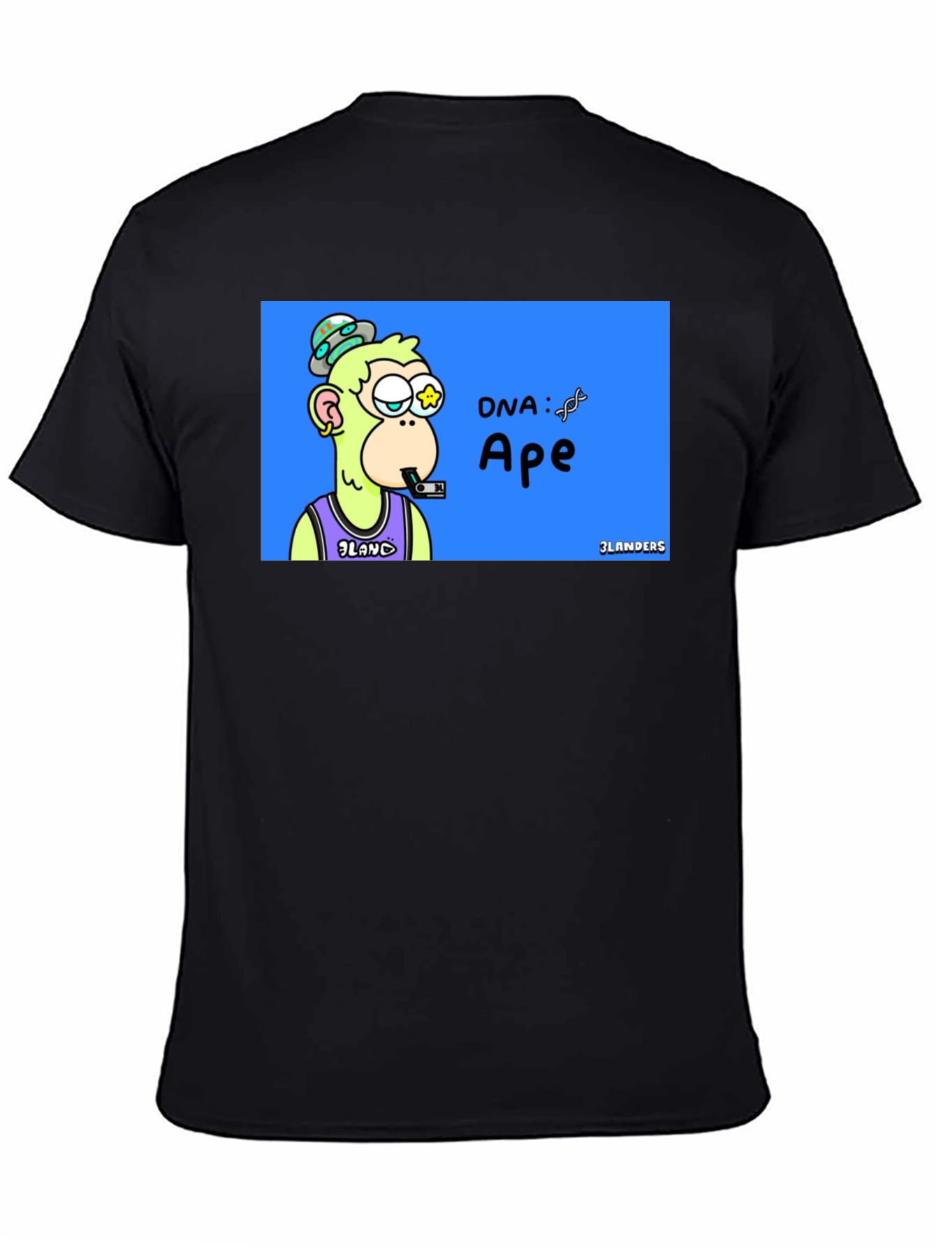 Ape DNA Graphic T-Shirt - Unique Design