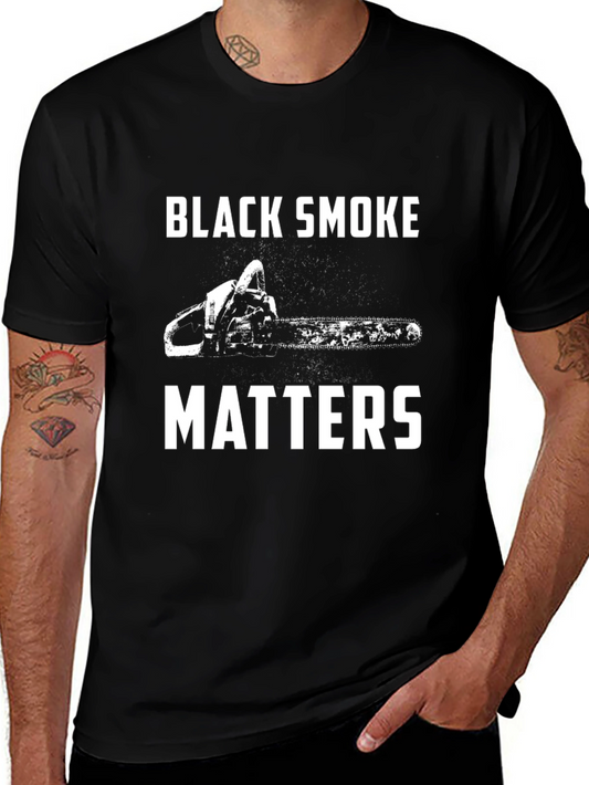 Black Smoke Matters Graphic T-Shirt