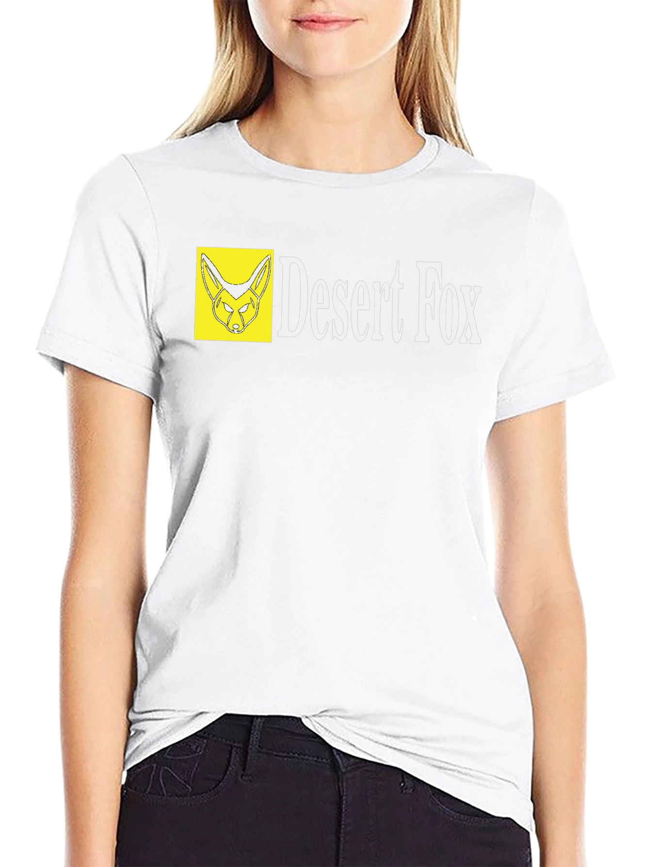 Desert Fox Graphic T-Shirt - Cool & Casual