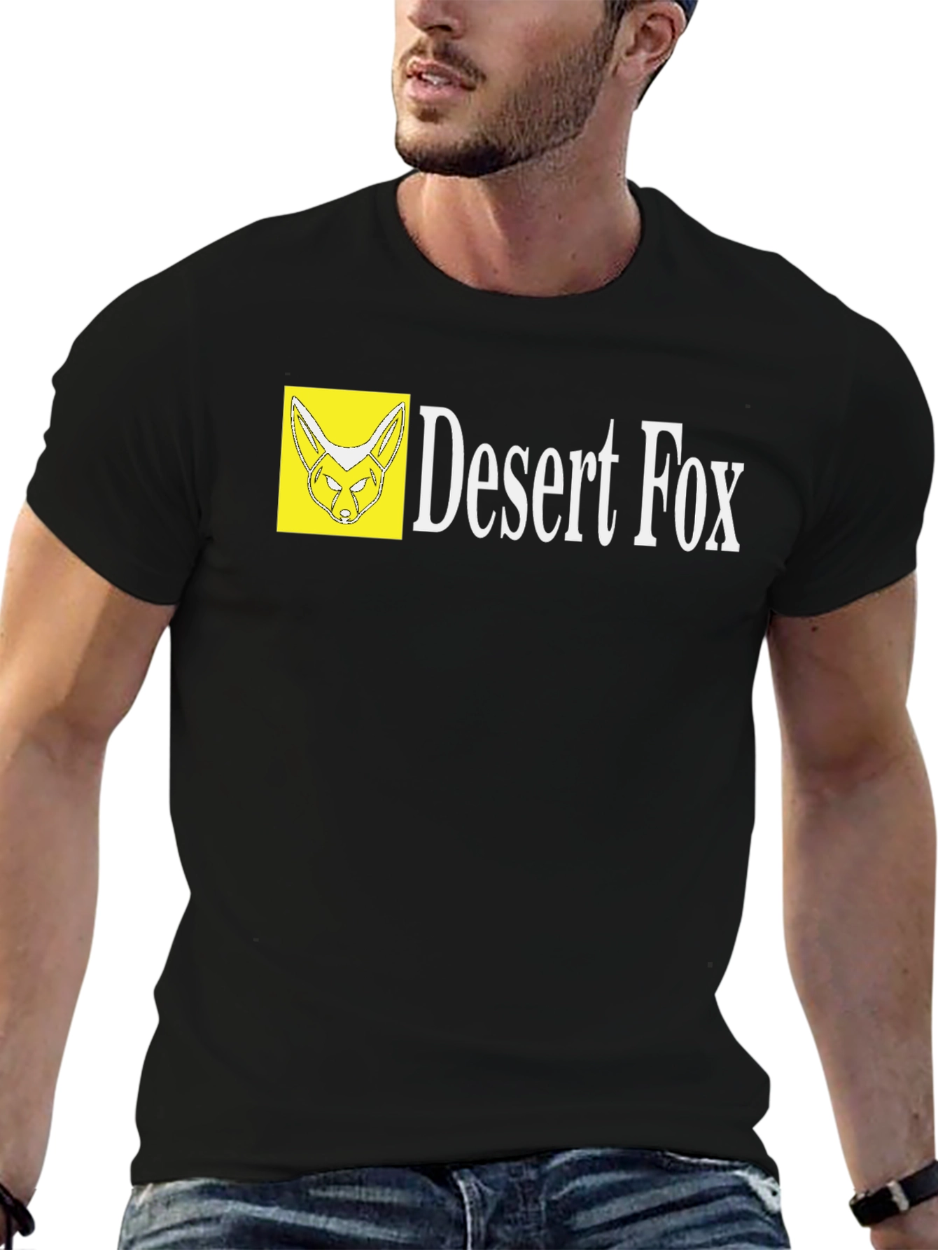 Desert Fox Graphic T-Shirt - Cool & Casual