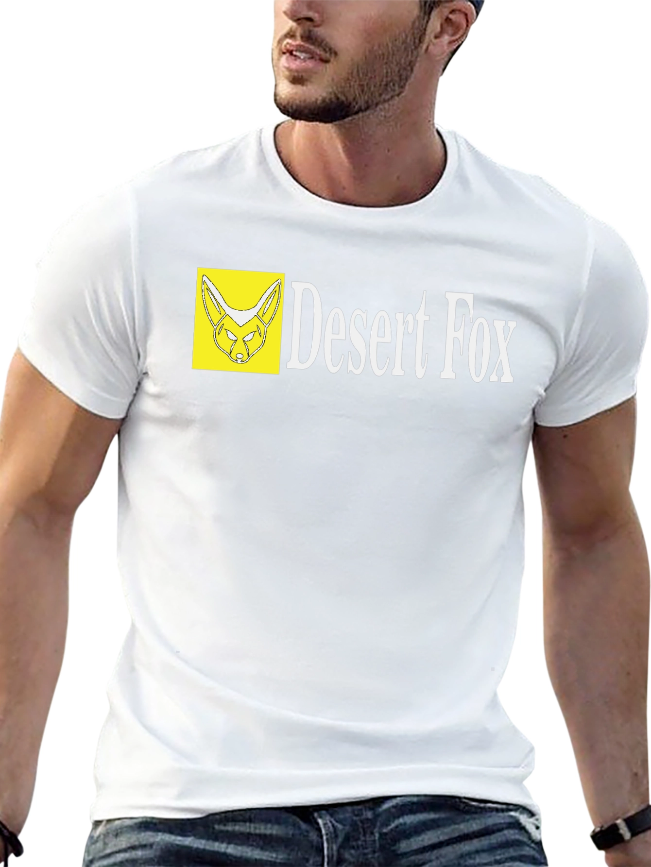 Desert Fox Graphic T-Shirt - Cool & Casual