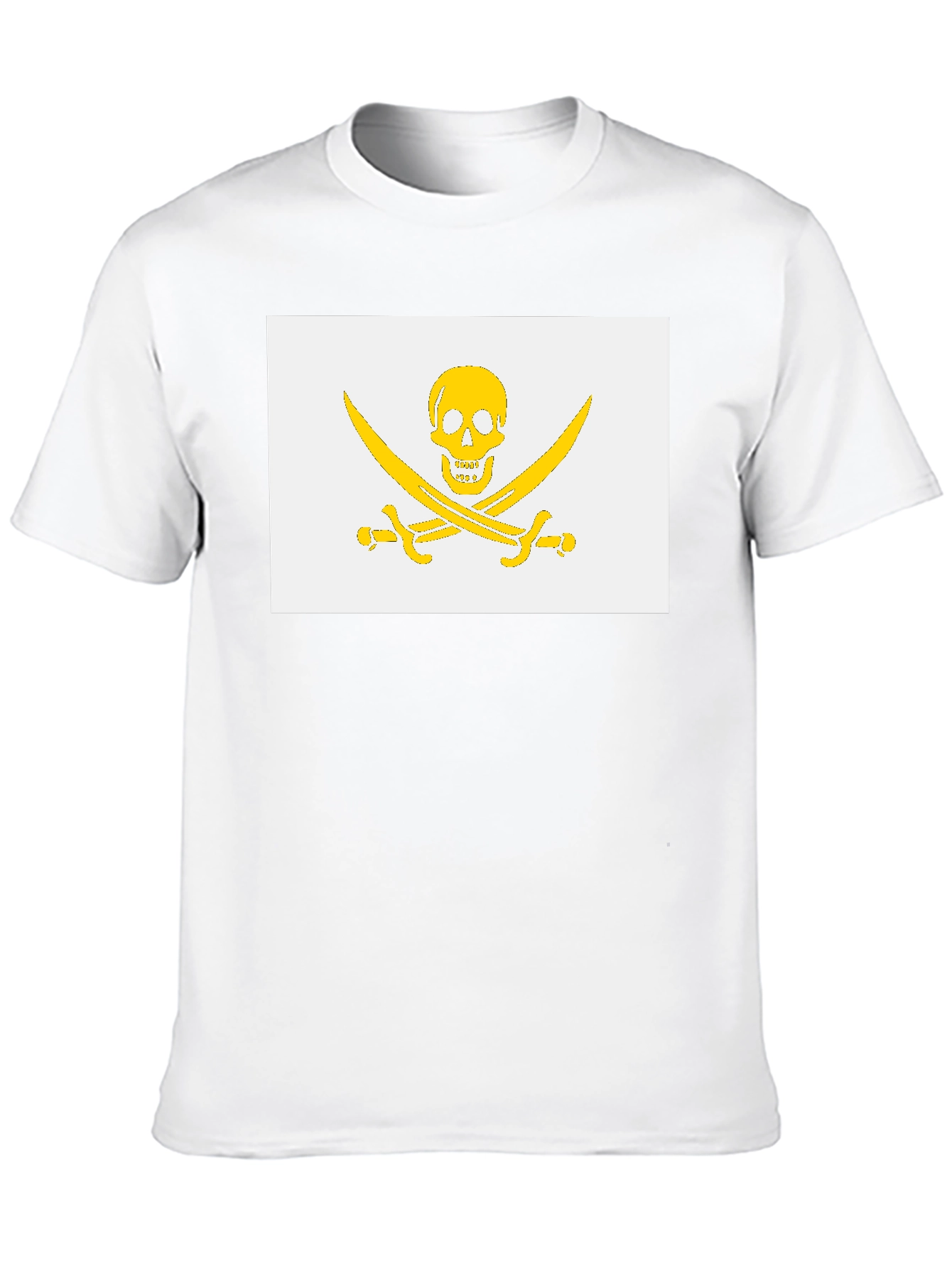 Skull & Swords Graphic Black T-Shirt