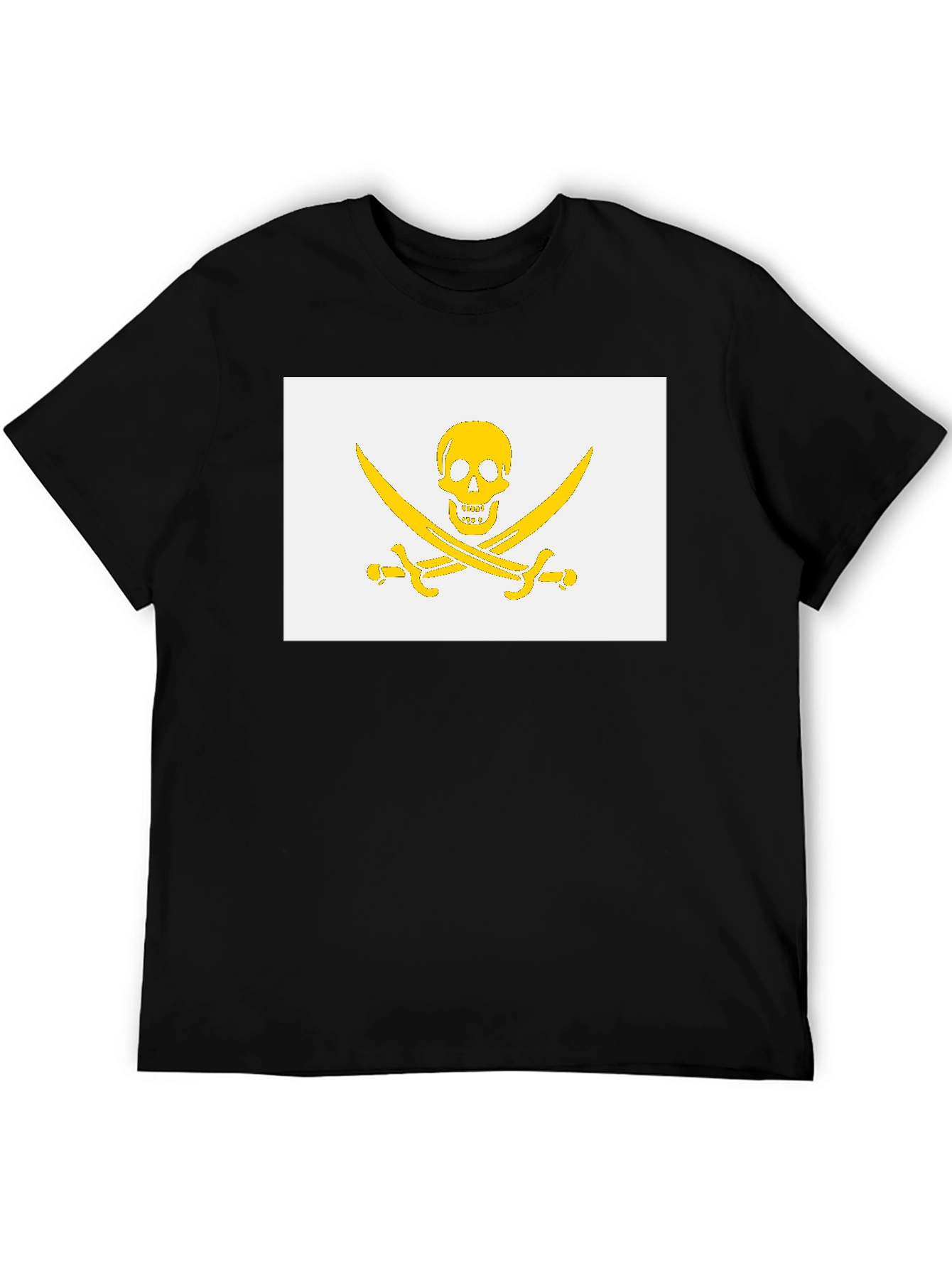 Skull & Swords Graphic Black T-Shirt