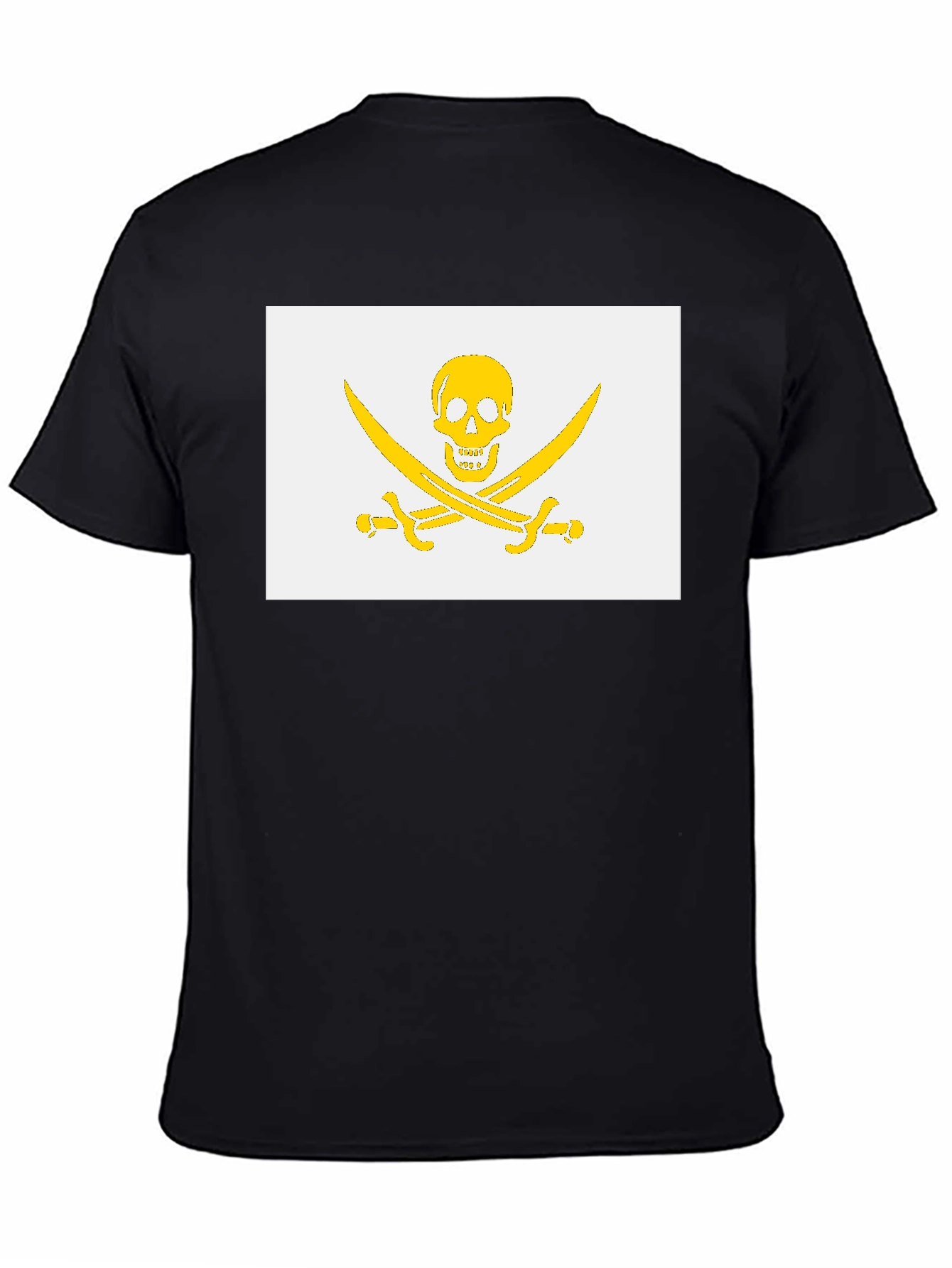 Skull & Swords Graphic Black T-Shirt