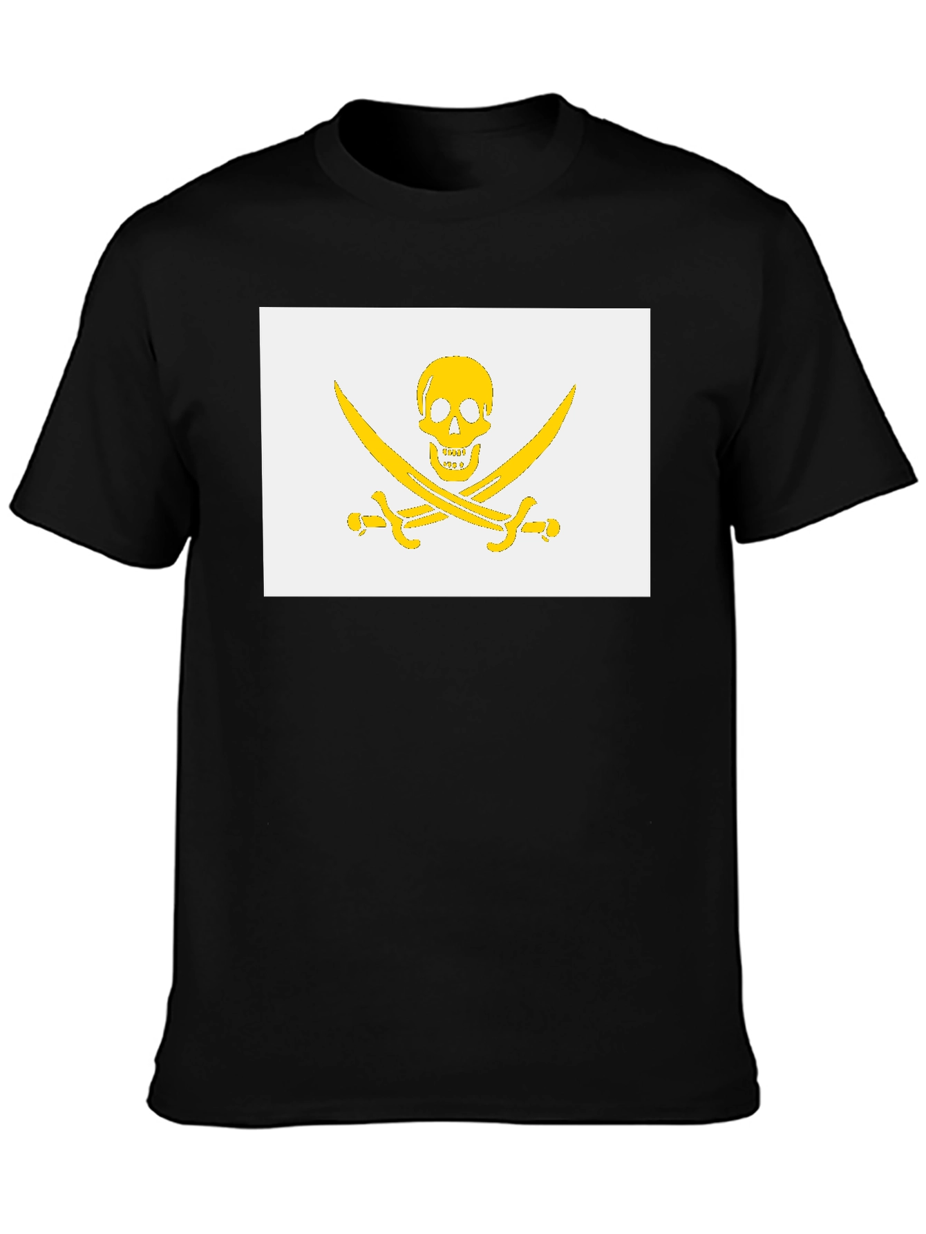 Skull & Swords Graphic Black T-Shirt