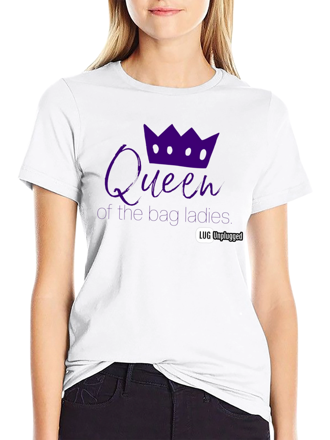 Queen for the Ladies Black T-Shirt