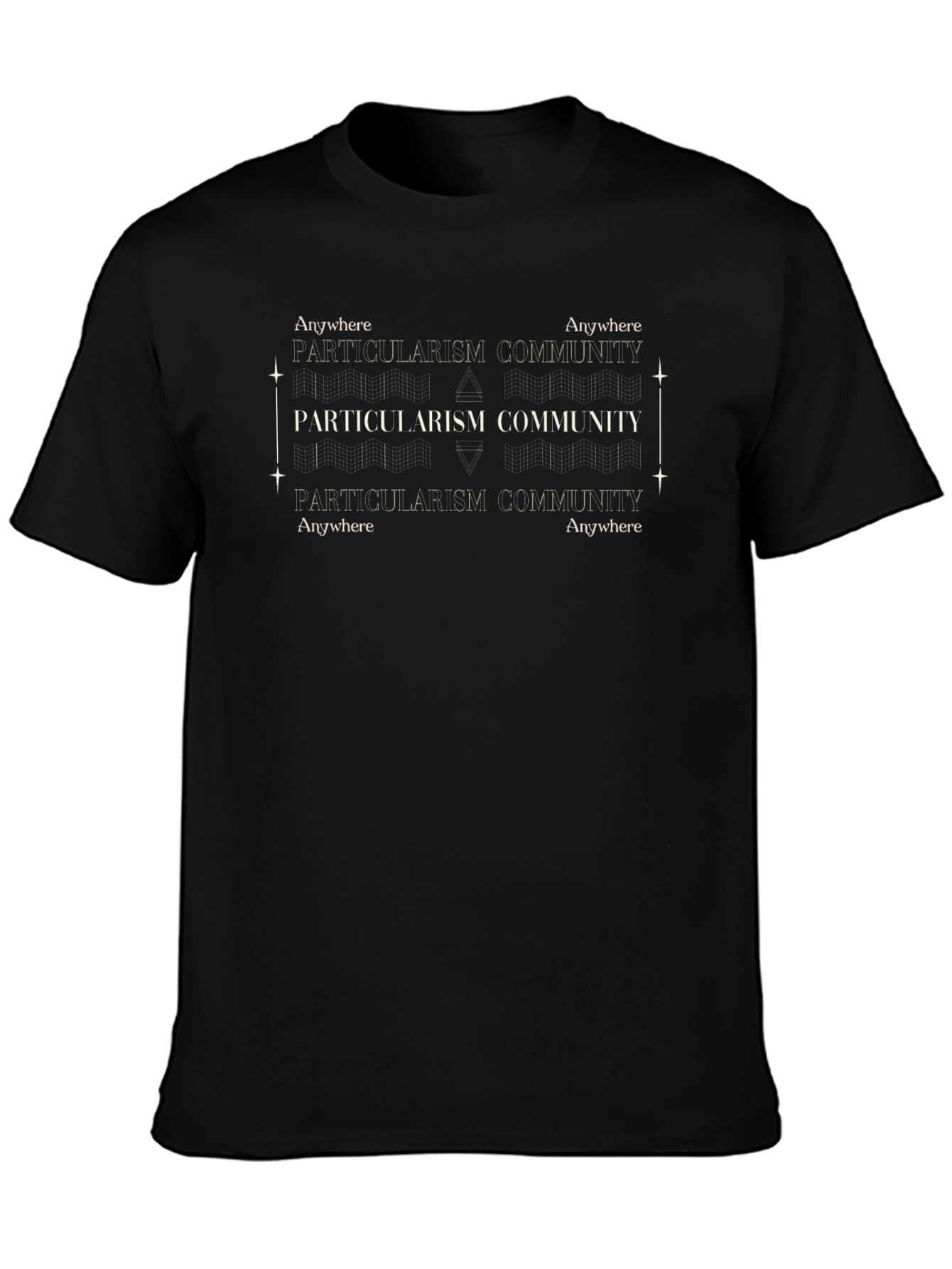 Particularism Community Black Tee