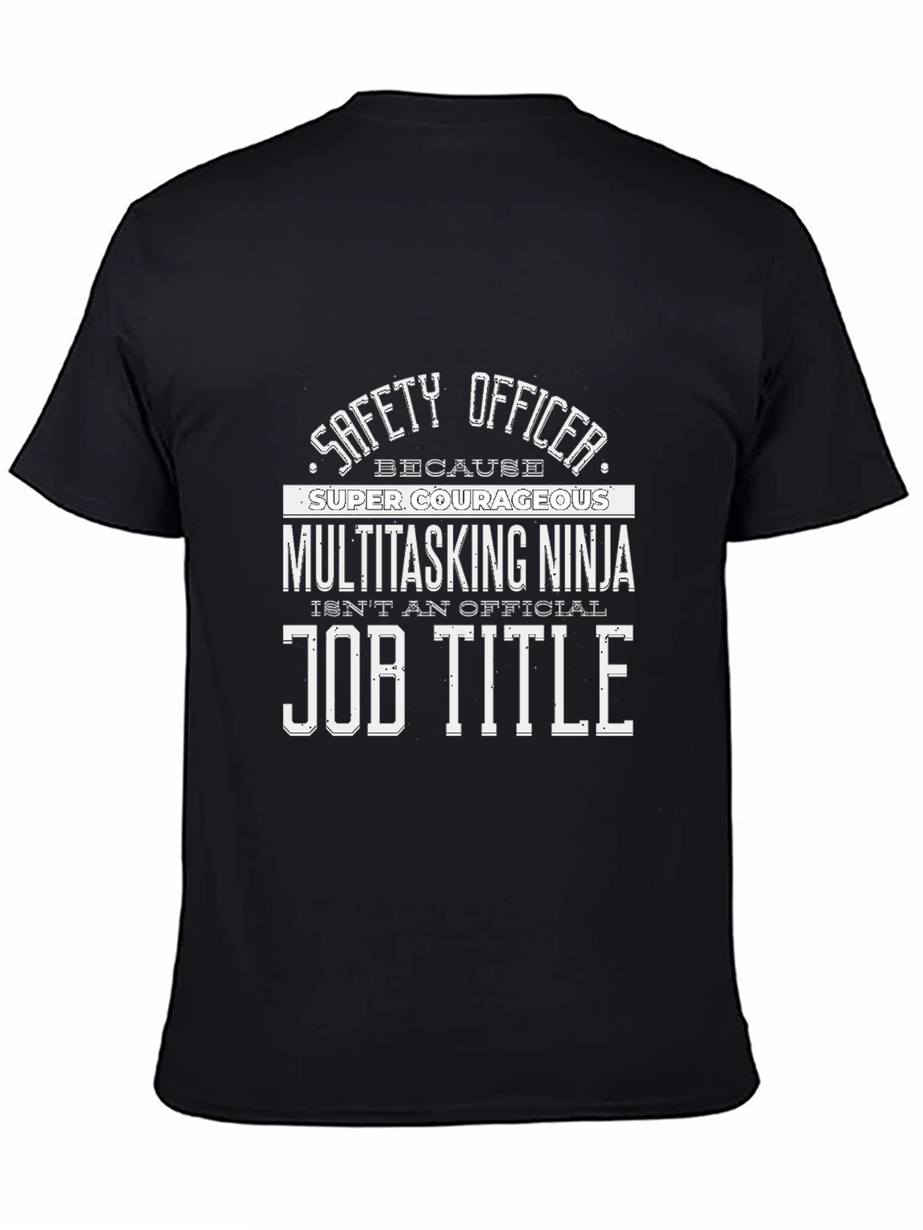 Safety Officer Multitasking Ninja Graphic Tee