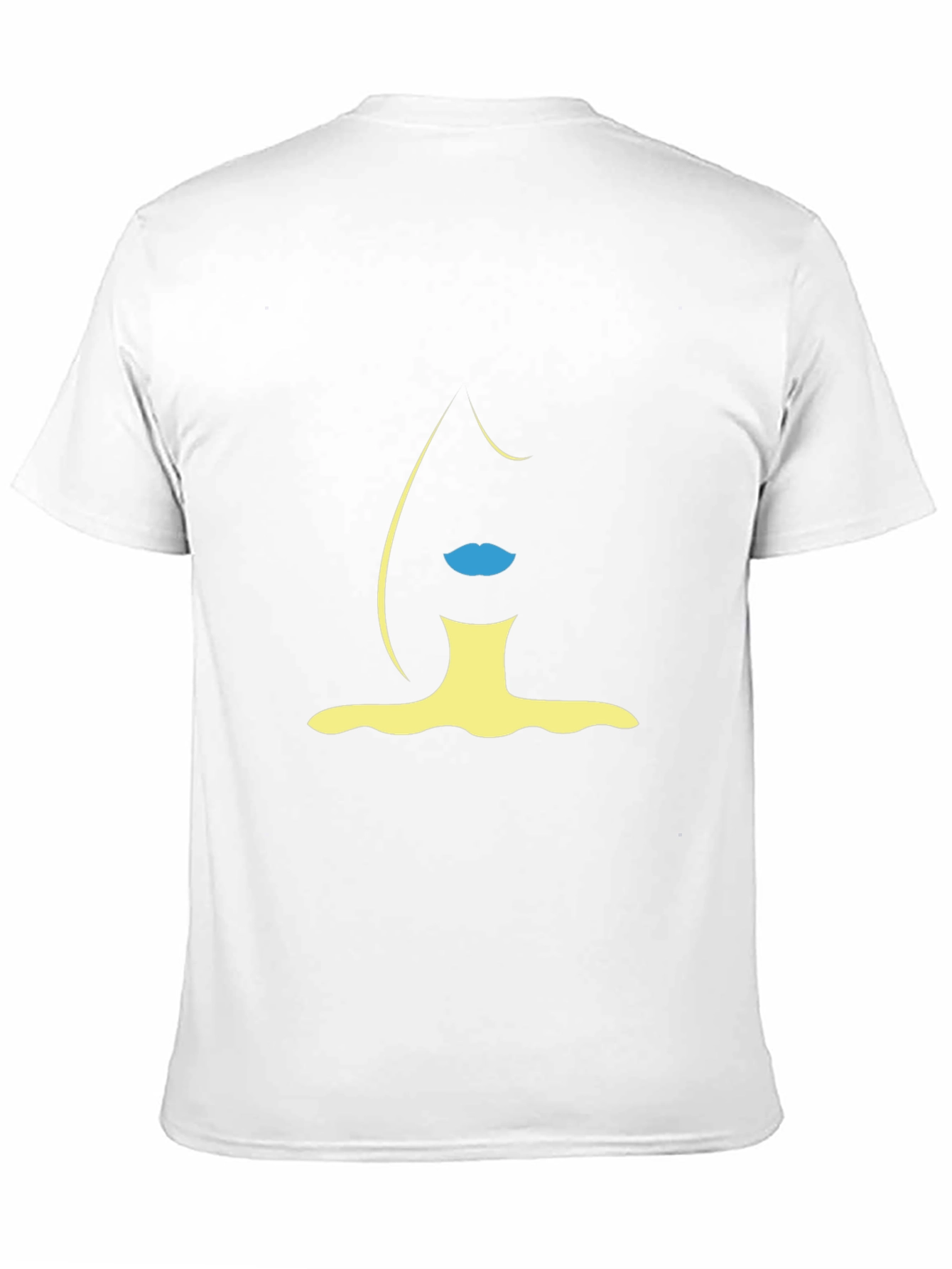 Abstract Woman Silhouette Graphic Tee - Modern Style
