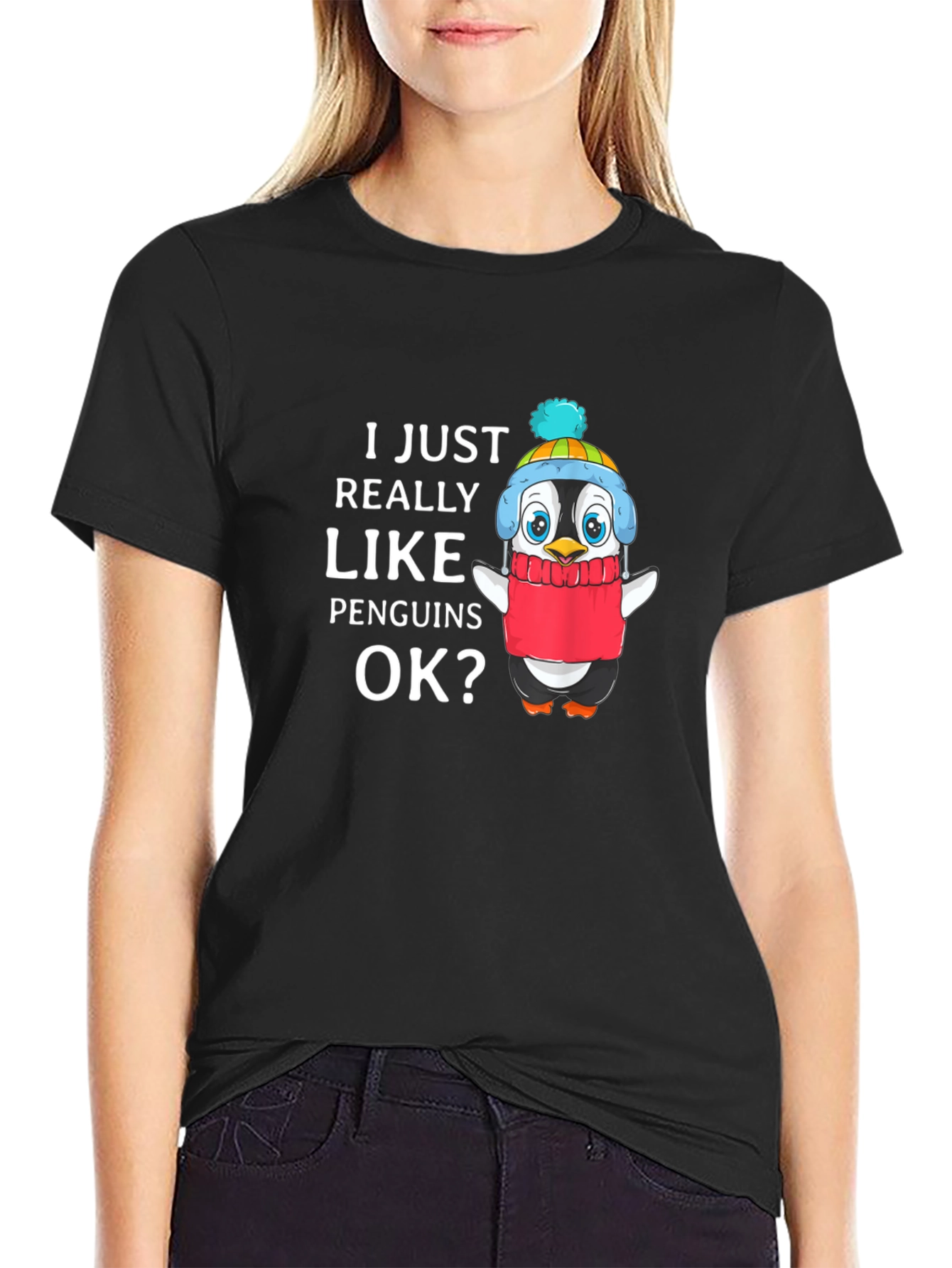 Penguin Lover T-Shirt - Cute Cartoon Design