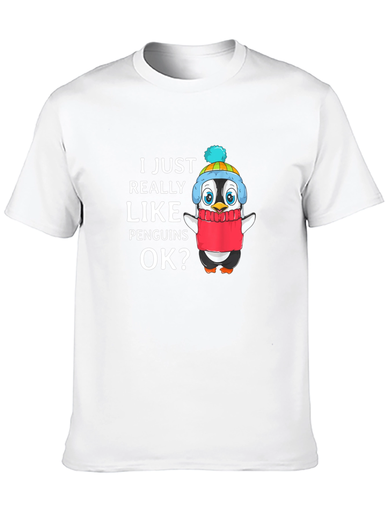 Penguin Lover T-Shirt - Cute Cartoon Design