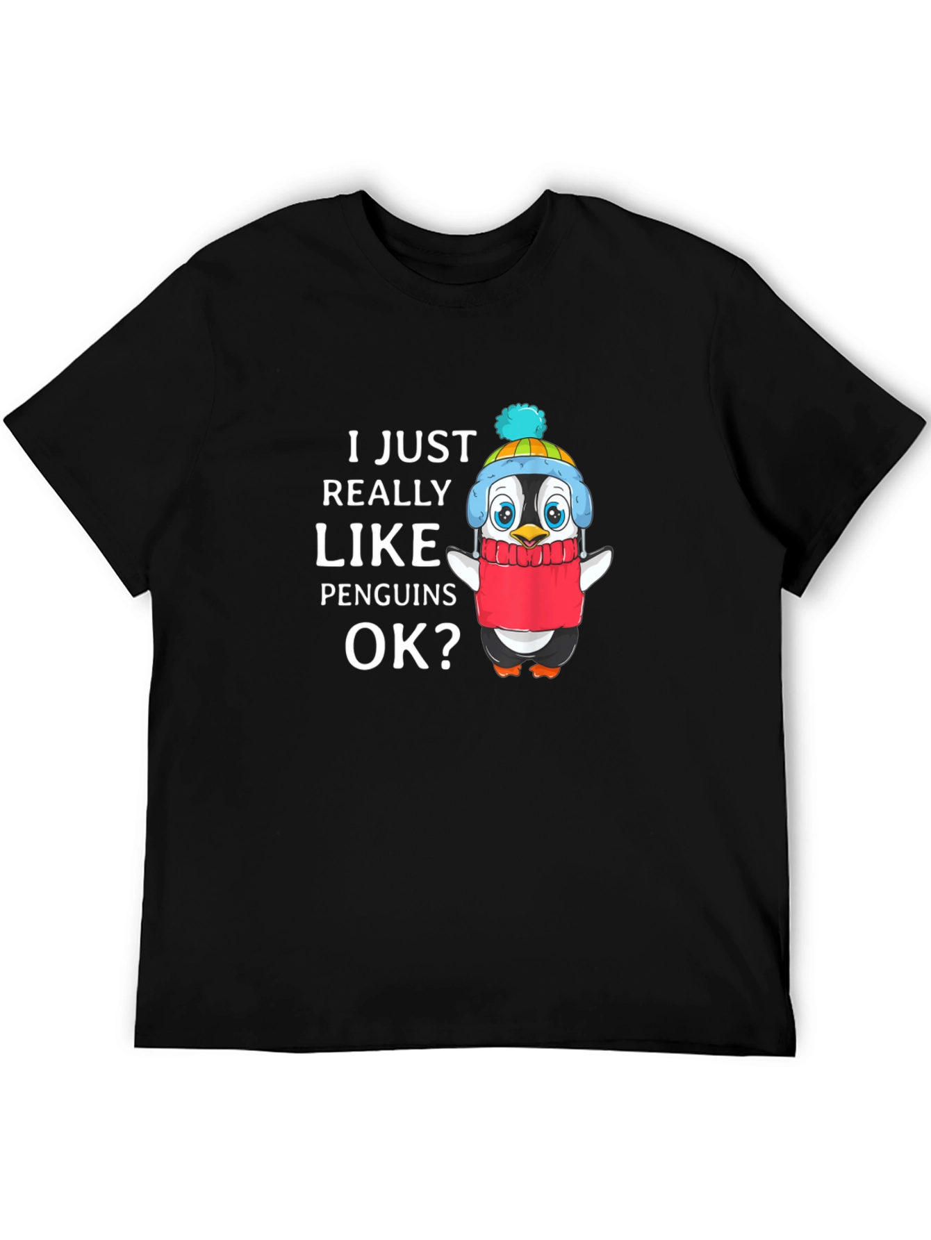 Penguin Lover T-Shirt - Cute Cartoon Design
