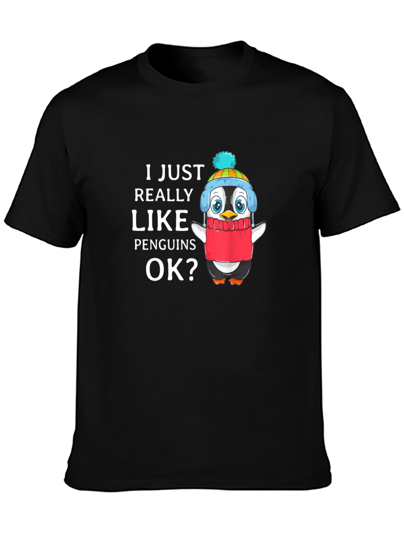 Penguin Lover T-Shirt - Cute Cartoon Design
