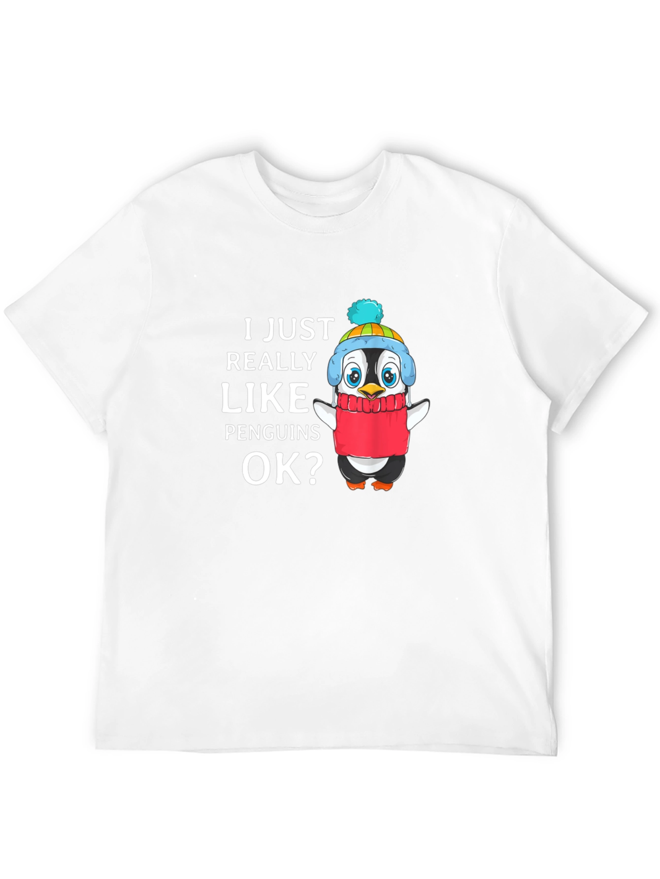 Penguin Lover T-Shirt - Cute Cartoon Design