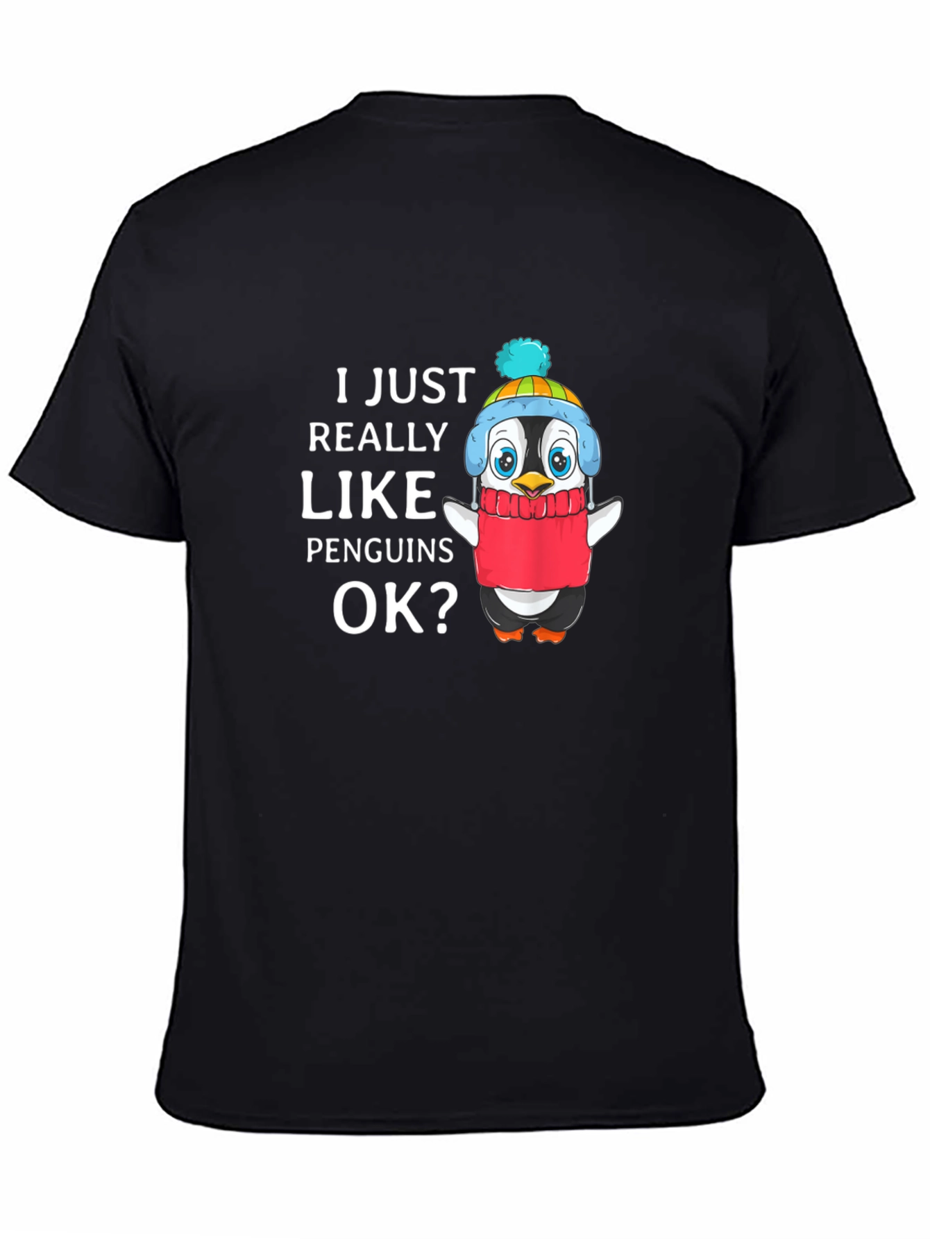 Penguin Lover T-Shirt - Cute Cartoon Design
