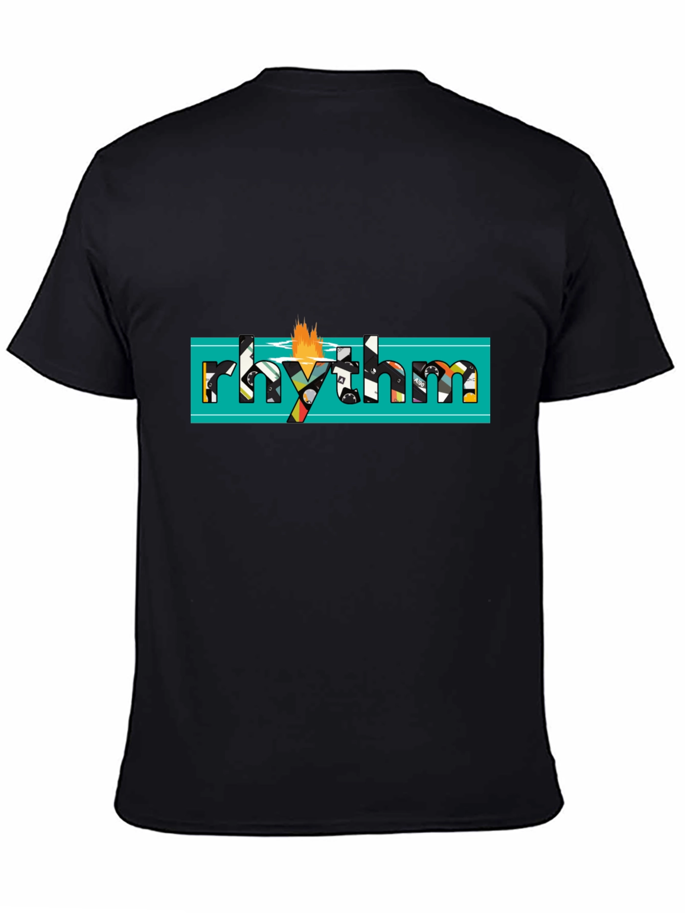 Rhythm Graphic Black T-Shirt