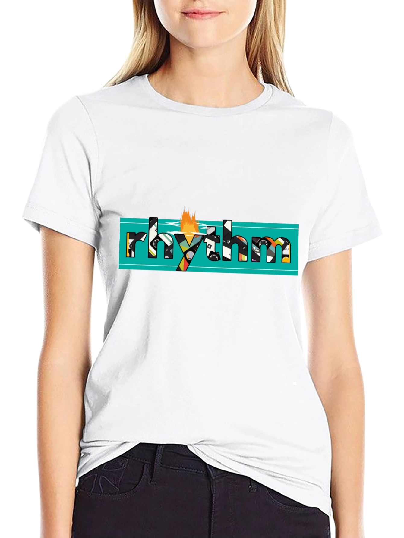 Rhythm Graphic Black T-Shirt