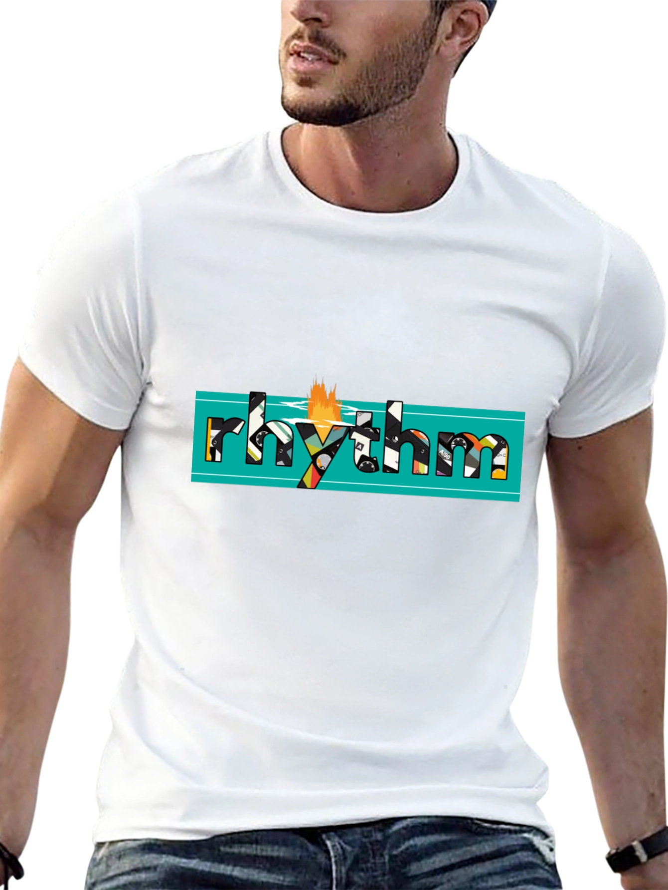 Rhythm Graphic Black T-Shirt