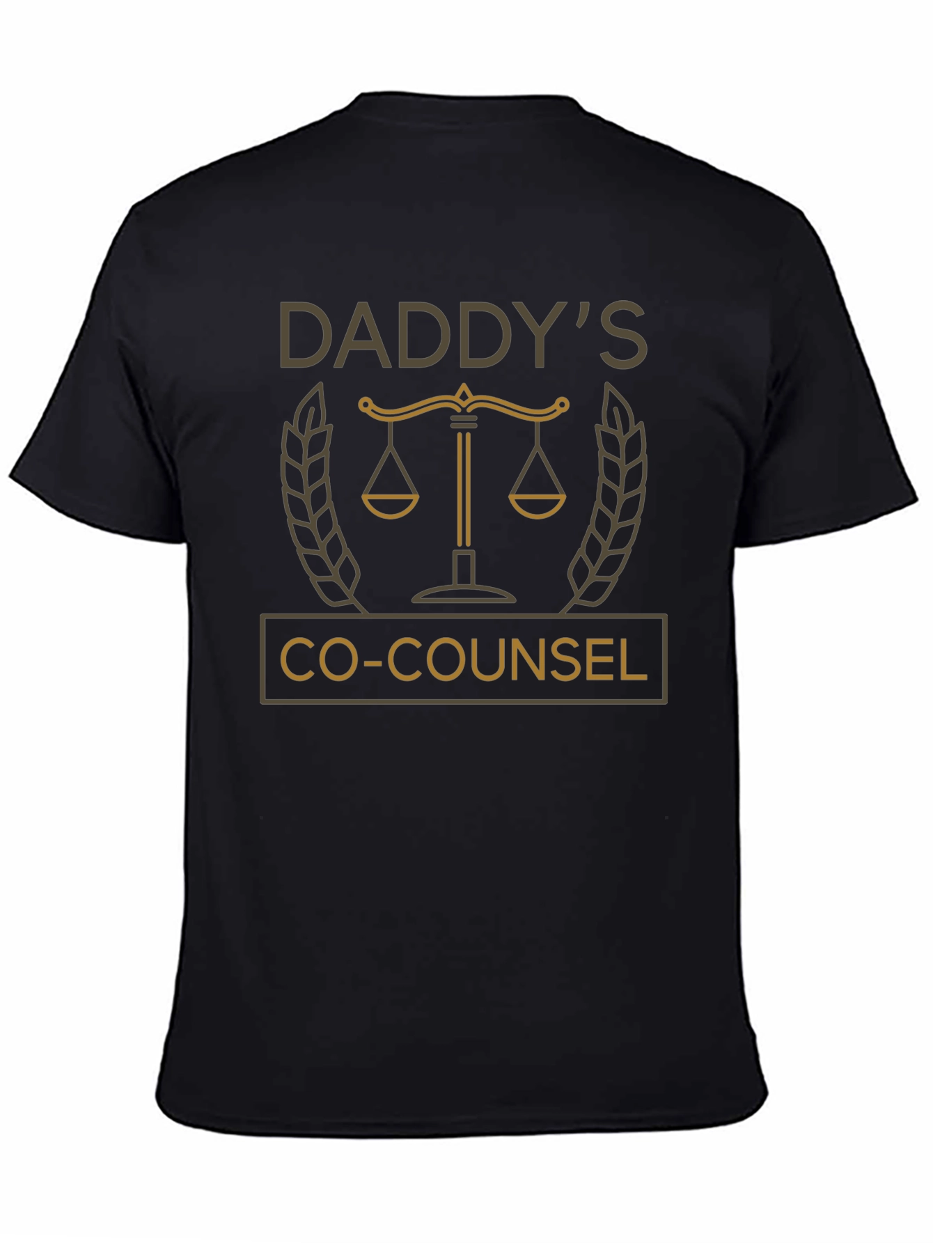 Daddys Co-Counsel T-Shirt - Law Family Apparel