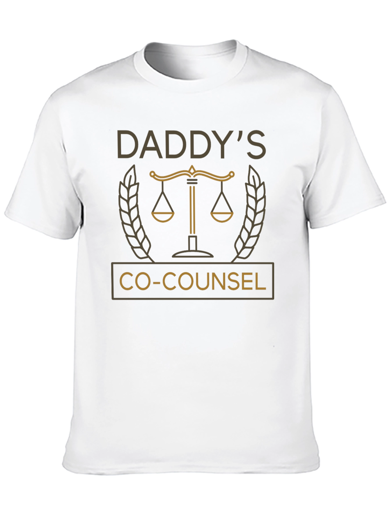 Daddys Co-Counsel T-Shirt - Law Family Apparel