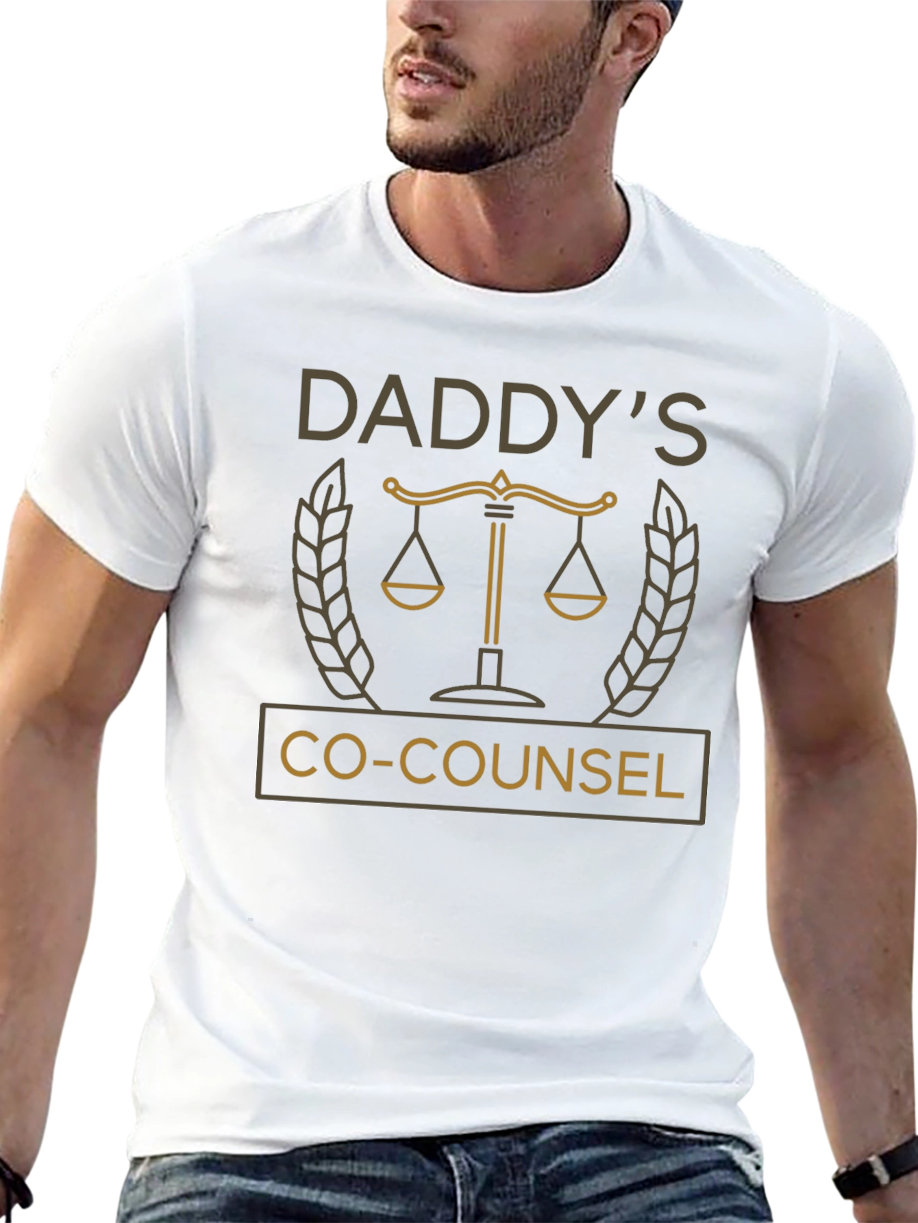 Daddys Co-Counsel T-Shirt - Law Family Apparel