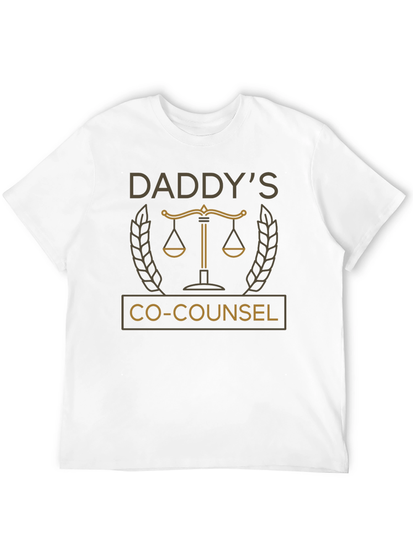 Daddys Co-Counsel T-Shirt - Law Family Apparel