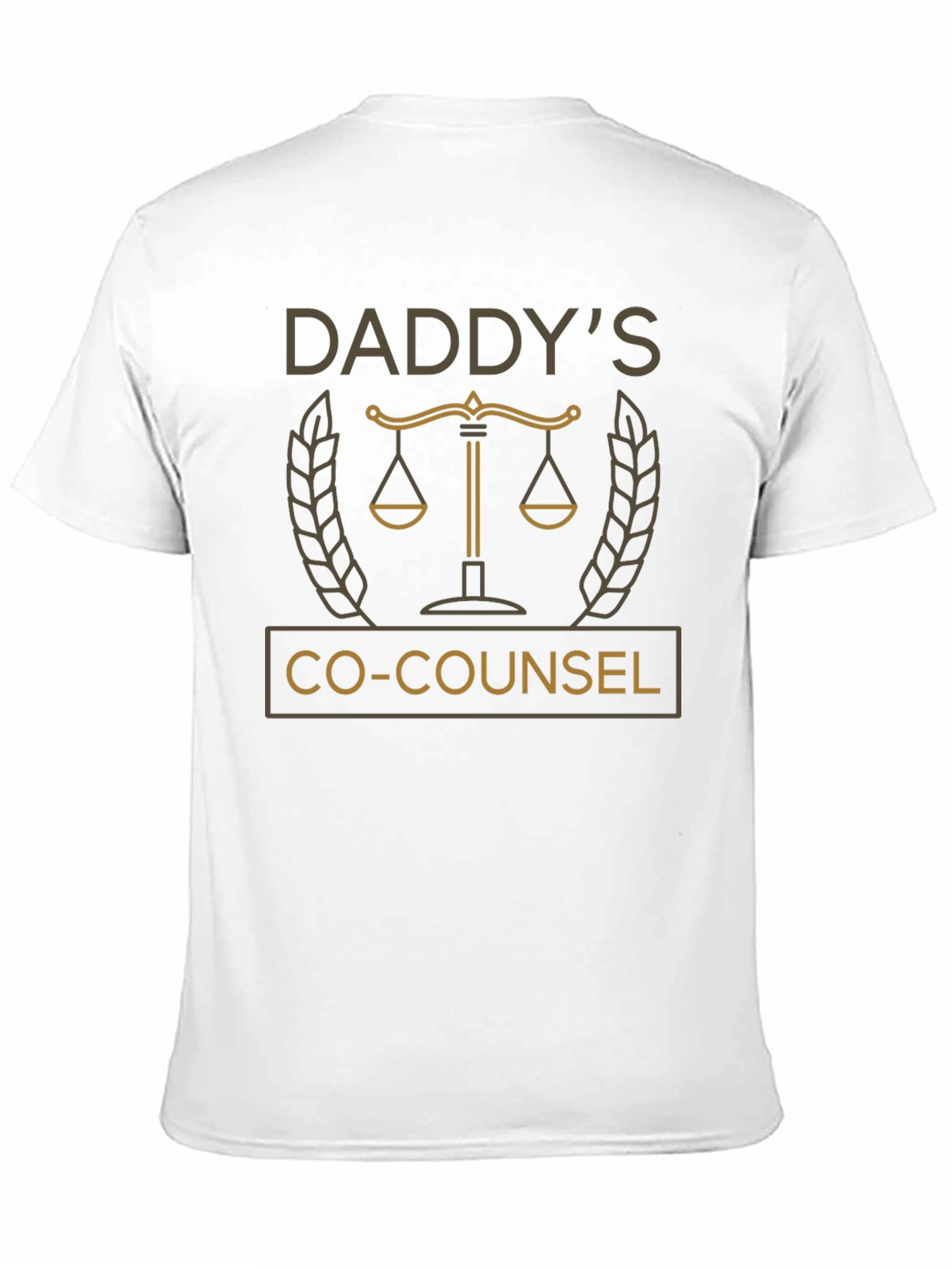 Daddys Co-Counsel T-Shirt - Law Family Apparel