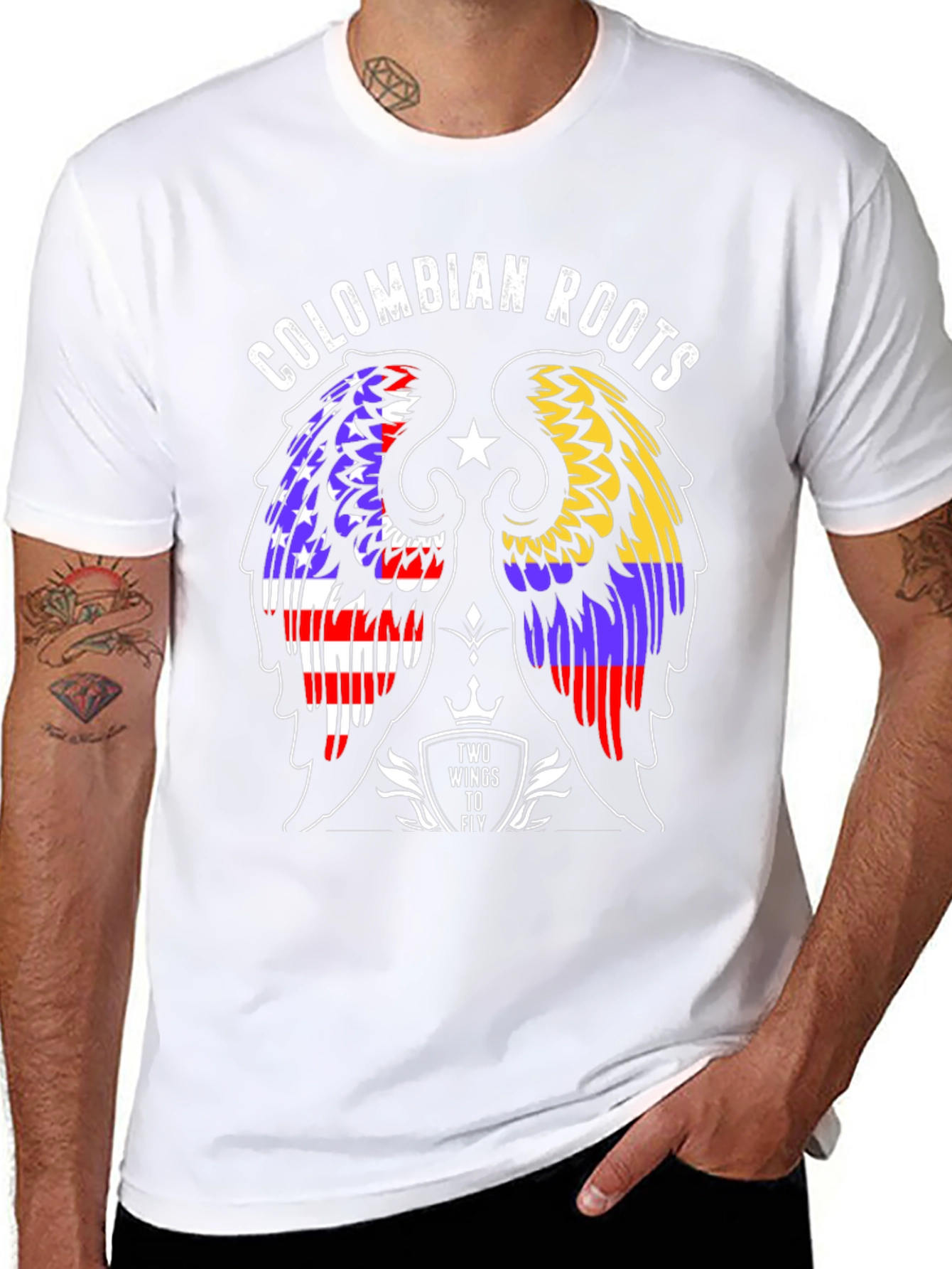 Colombian Roots Graphic Tee