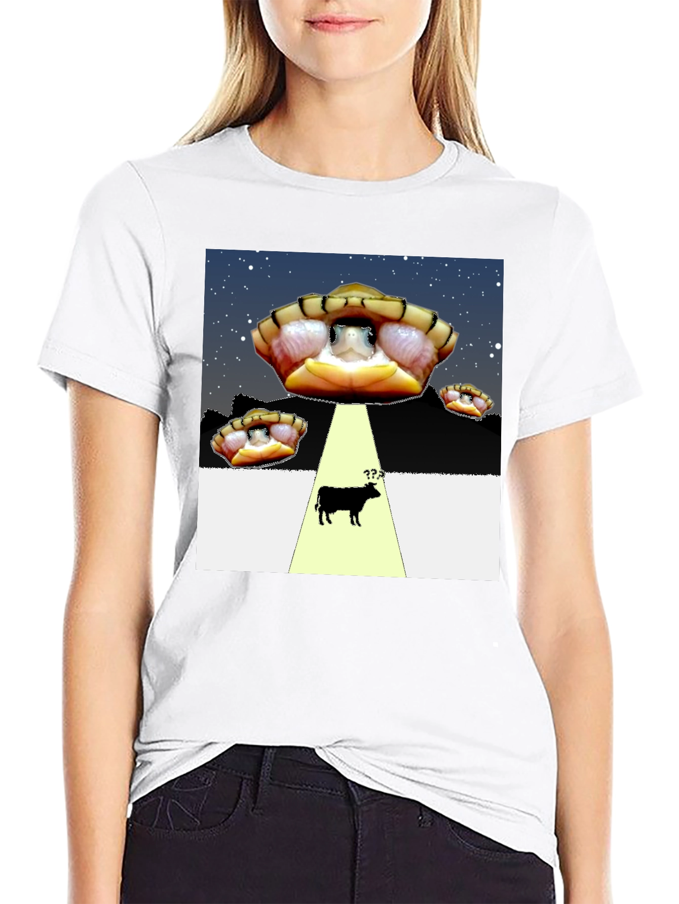 UFO Turtle Abduction T-Shirt