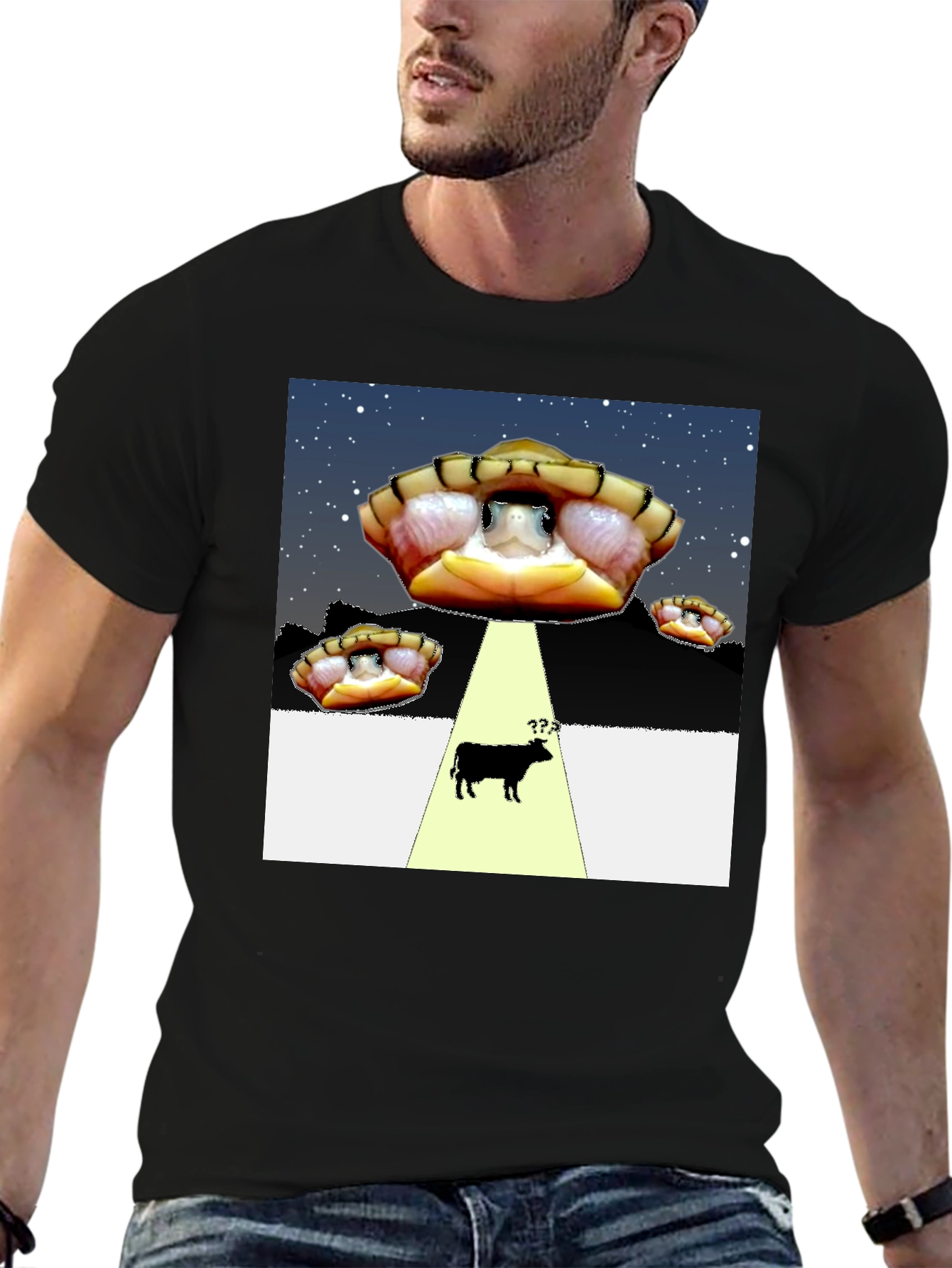 UFO Turtle Abduction T-Shirt