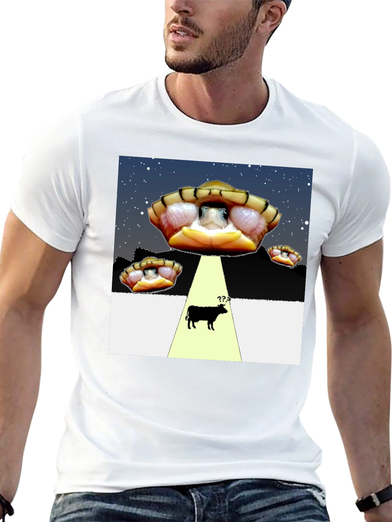 UFO Turtle Abduction T-Shirt