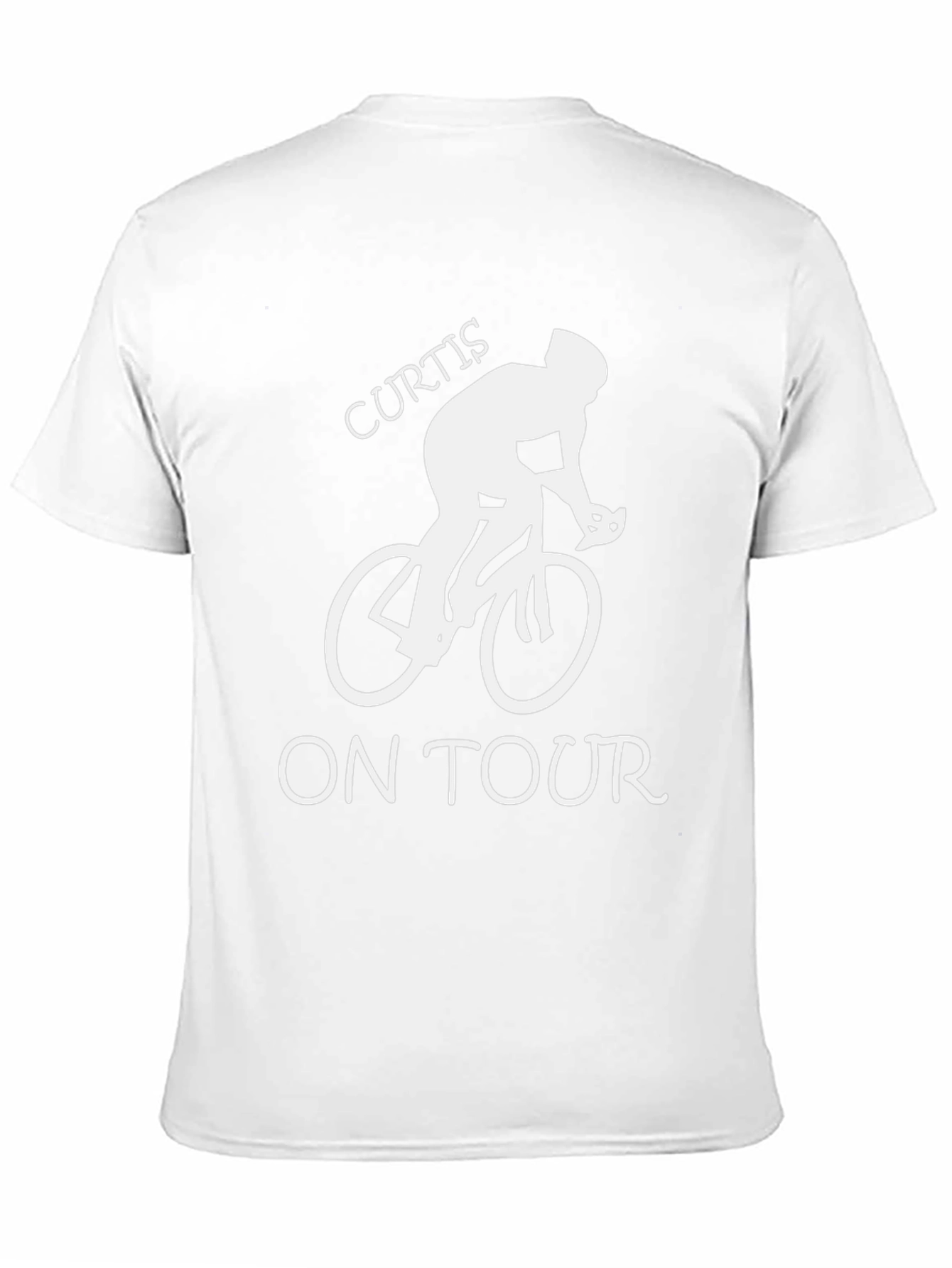 Curtis On Tour Black Graphic T-Shirt