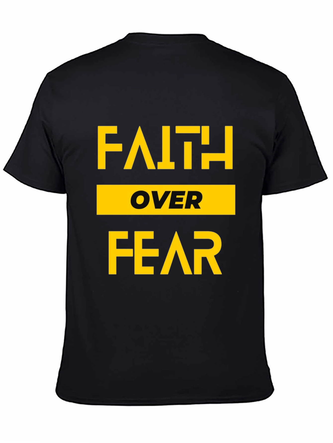 Faith Over Fear Graphic Tee - Inspirational T-Shirt