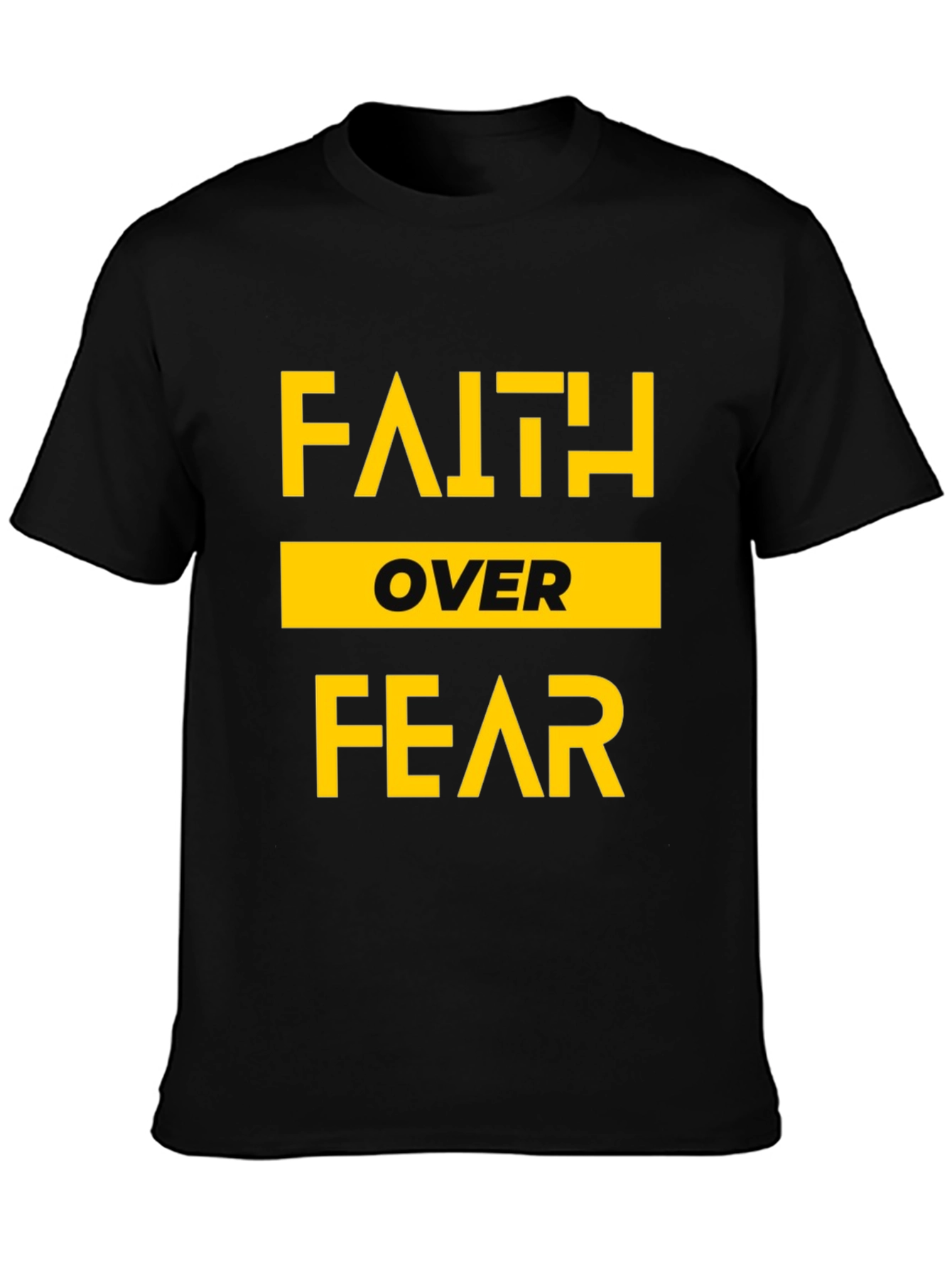 Faith Over Fear Graphic Tee - Inspirational T-Shirt