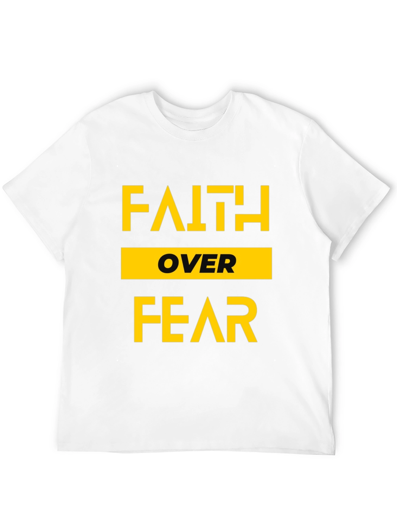 Faith Over Fear Graphic Tee - Inspirational T-Shirt