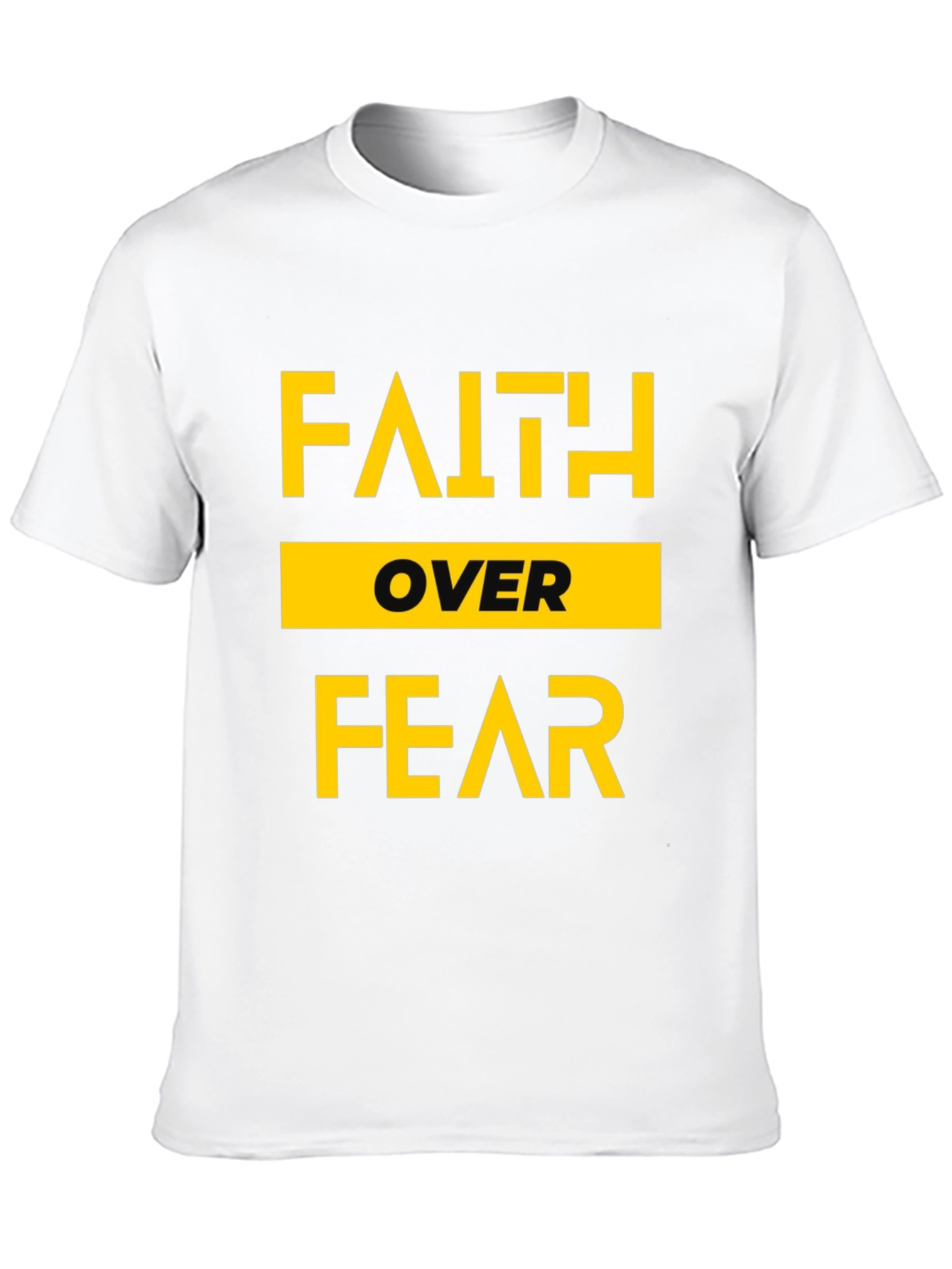 Faith Over Fear Graphic Tee - Inspirational T-Shirt